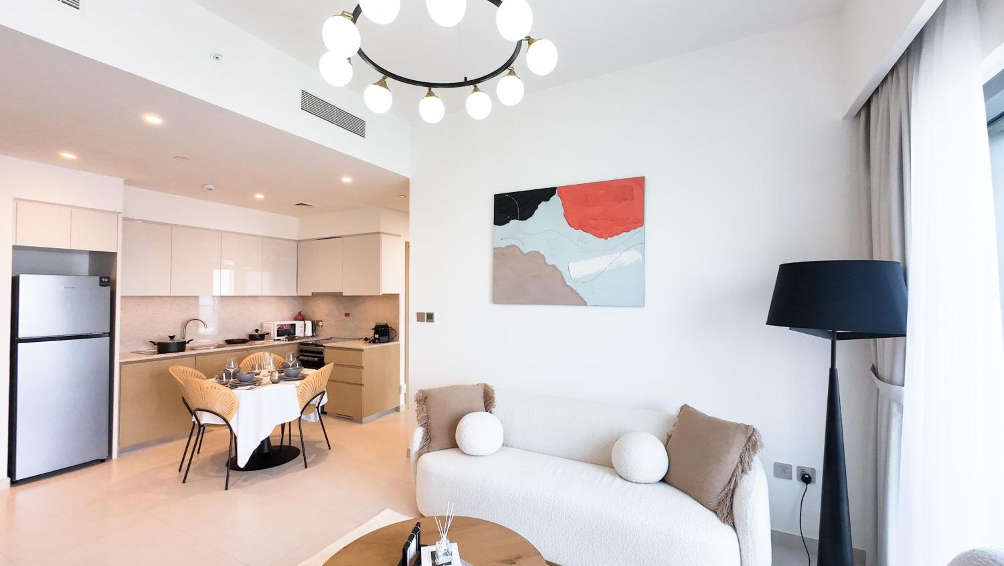 Cozy 1-br In The Heart Of With Skyline Views Apartment Dubai