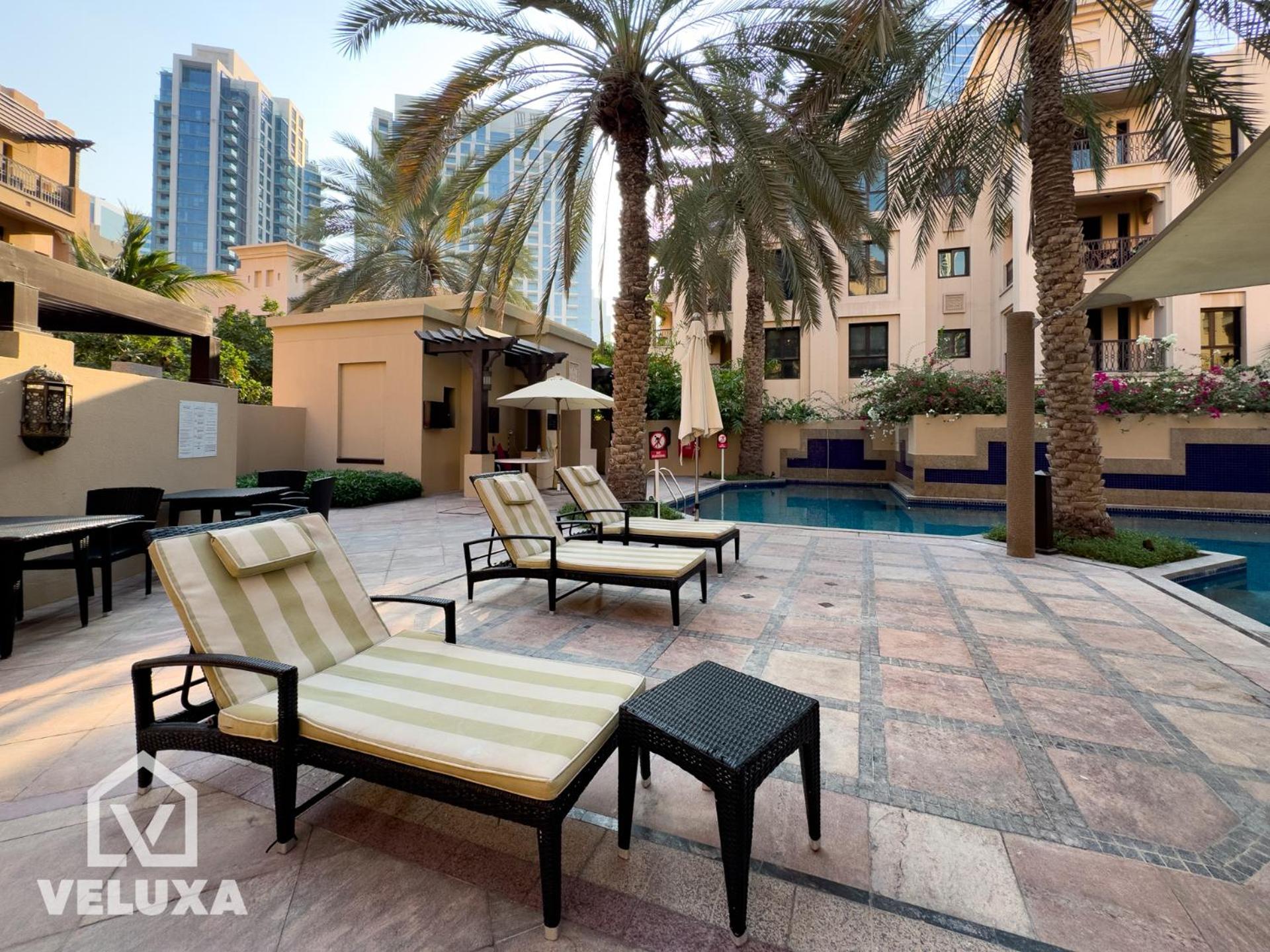Apartment Veluxa -heritage 3 Bed Burj View Dubai
