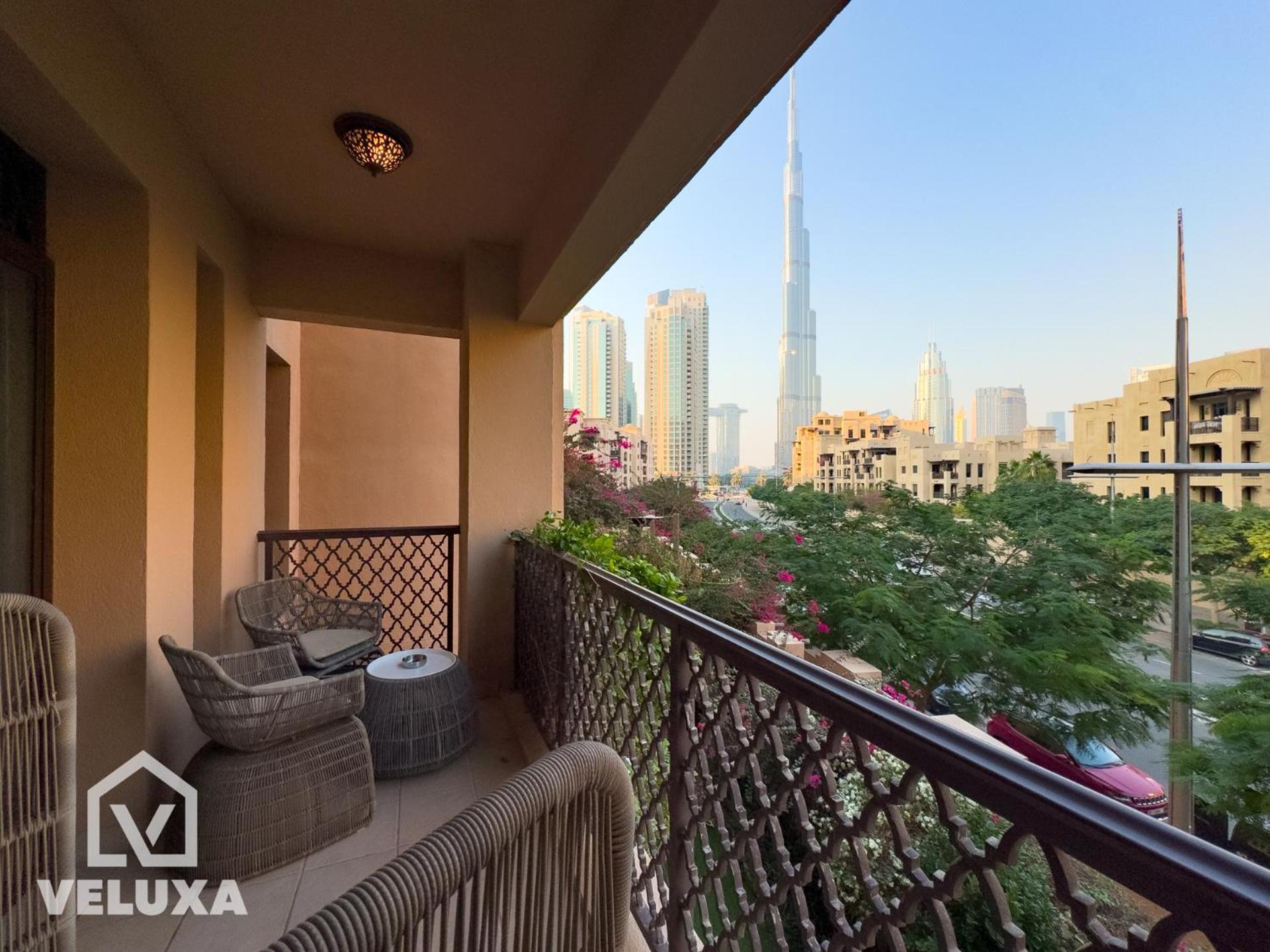 Veluxa -heritage 3 Bed Burj View * Dubai