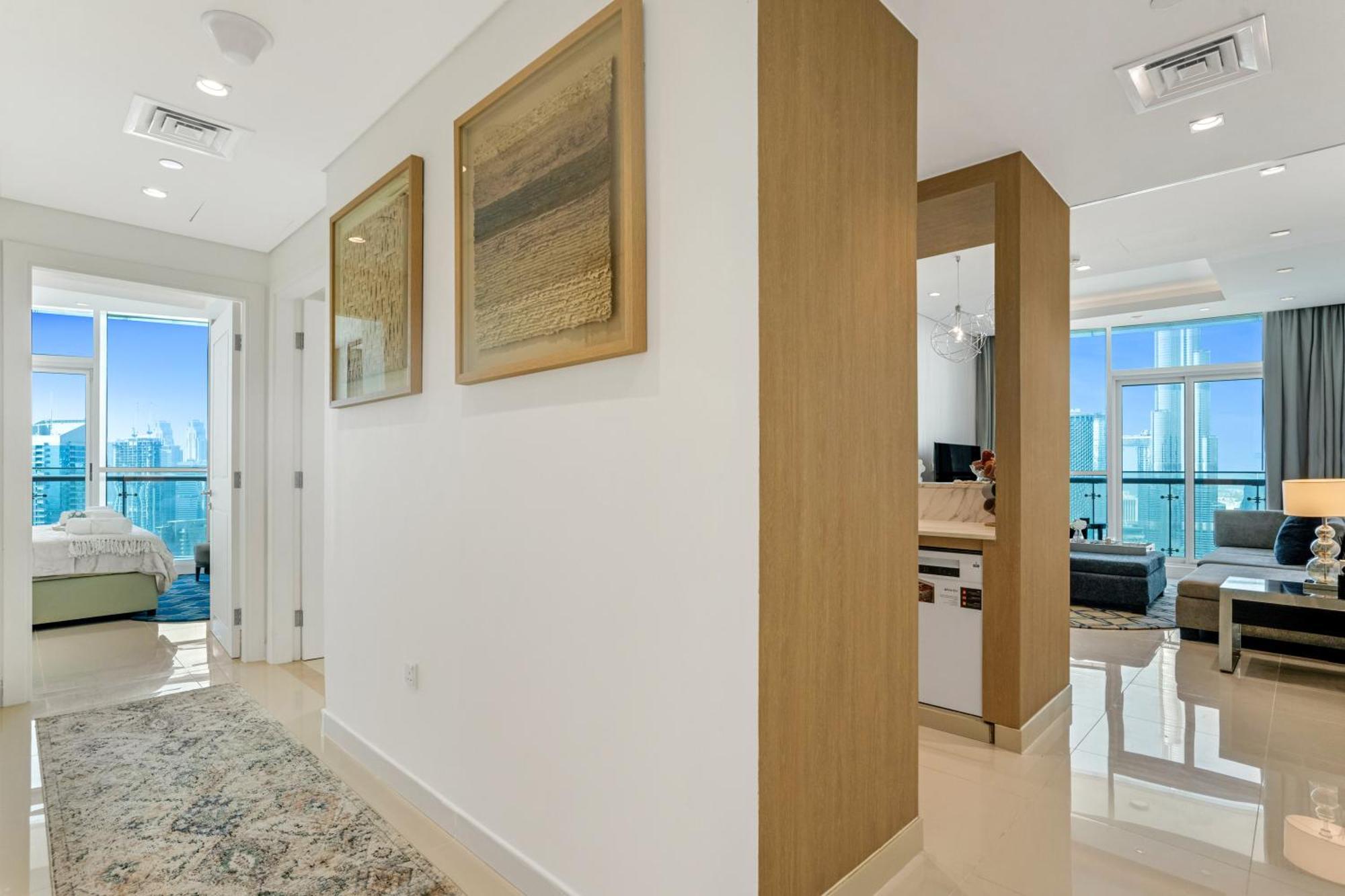 2 Bedrooms With Iconic Burj Khalifa Views
