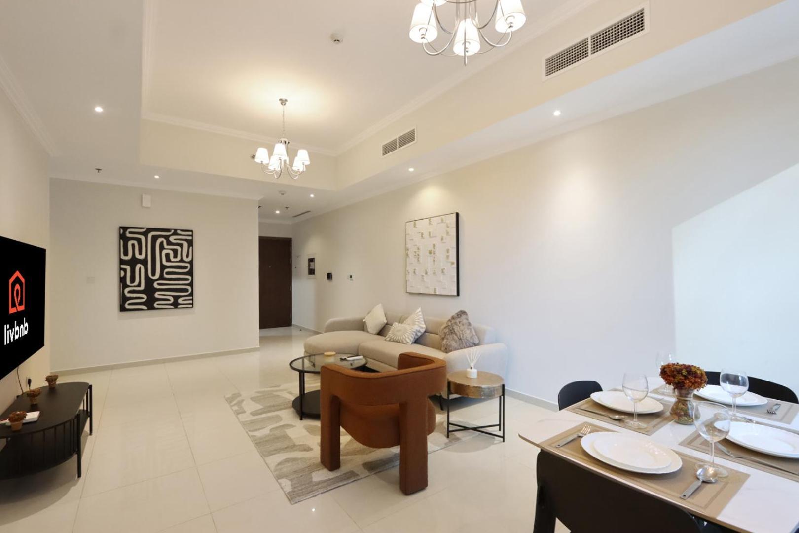 Livbnb - 2b Maid's In Dunya, 5min Walk To Mall Apartment Dubai