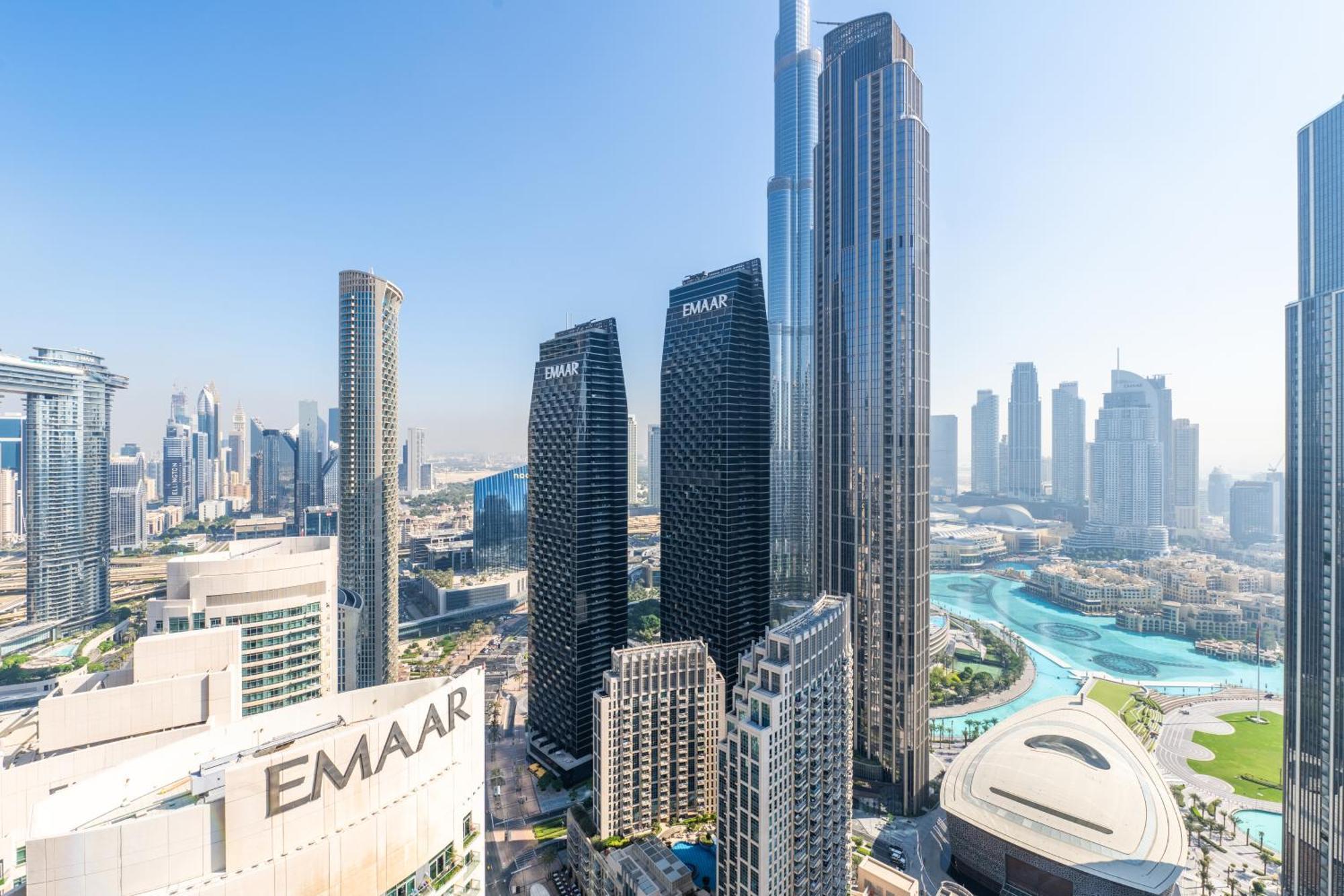 Luxury 3br And Maid Tower 1 With Fountain View Dubai
