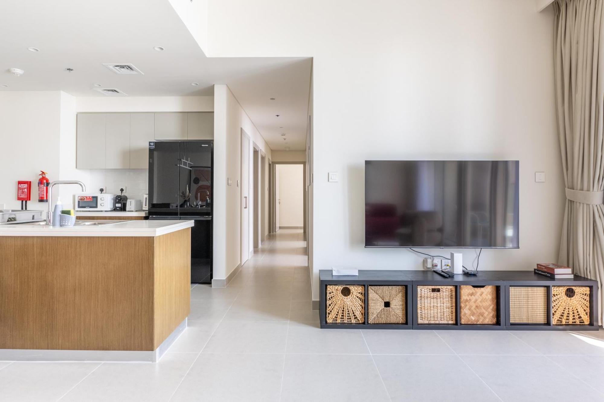 Apartment Luxury 3br And Maid Tower 1 With Fountain View