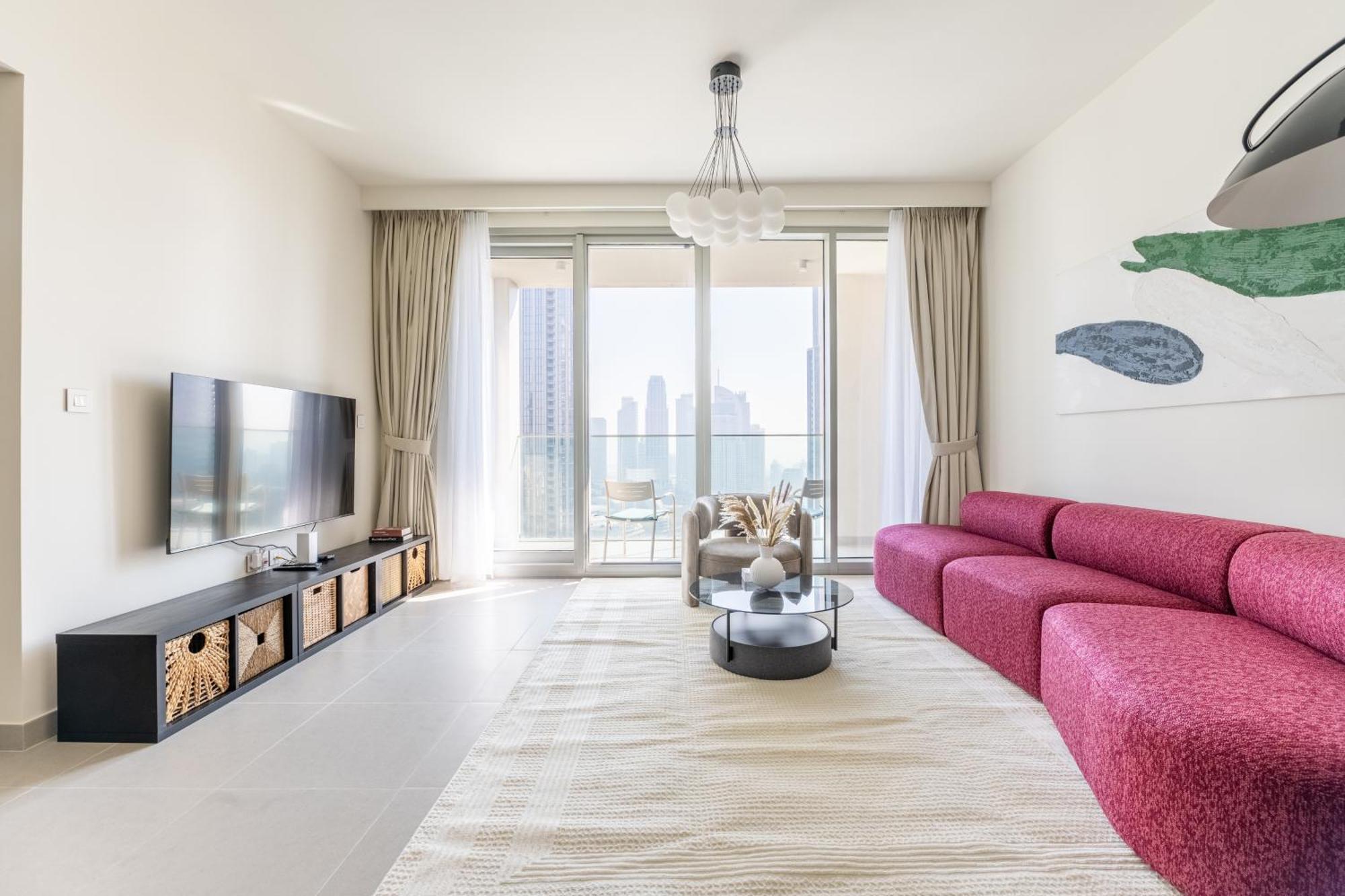 Luxury 3br And Maid Tower 1 With Fountain View