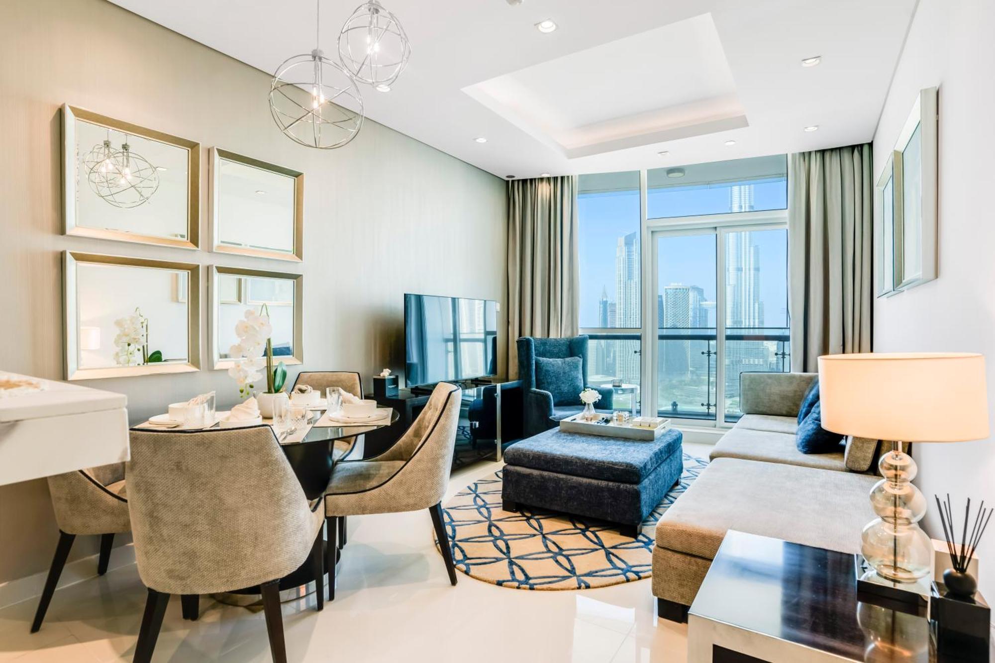 Apartment 2 Bedrooms With Iconic Burj Khalifa Views