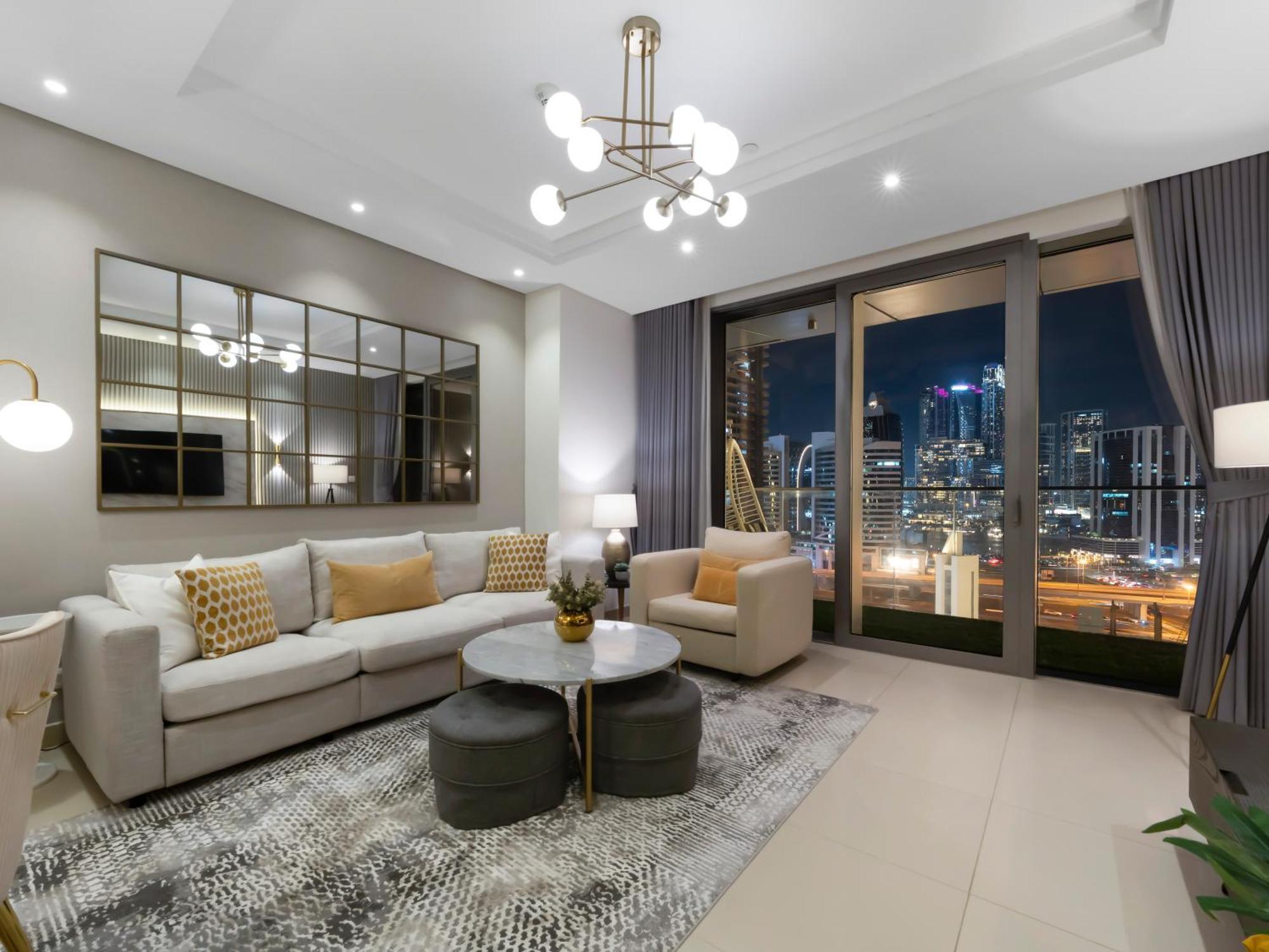 Lux 1br Connected To Mall Near Burj Khalifa *
