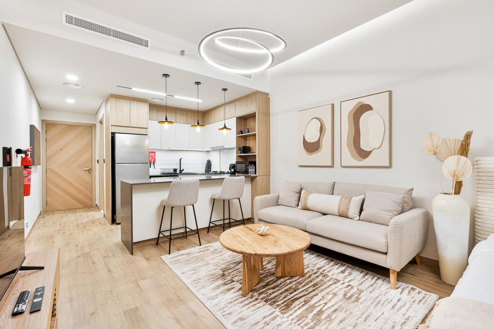 Apartment Modern With Pool, Gym And Bbq Area *