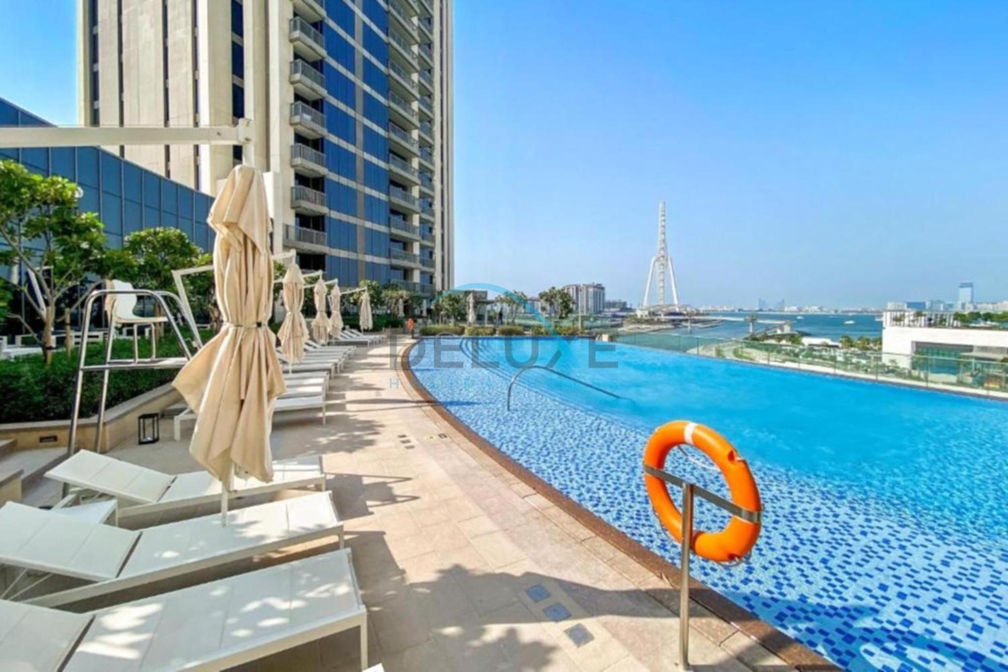 Sea View 3br With Assistant And Balcony, Just Steps From Marina Promenade, 5242 Tower 1, Marina By Deluxe Homes *