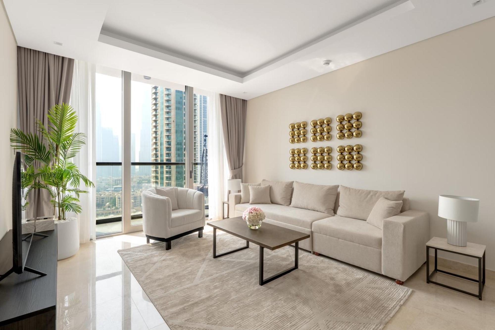Apartment Magnificent - New Modern 1br With Burj Khalifa Views *