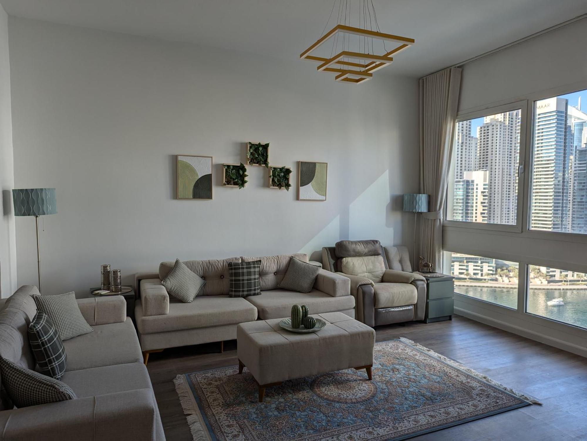 Apartment Stunning 2br With Full Marina View