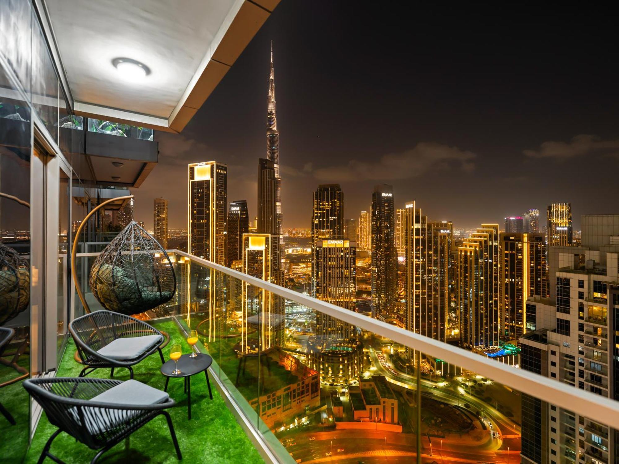 Wonderfulstay At Paramount - Highest Infinity Pool - Burj Khalifa View - Brand New Luxury * Dubai