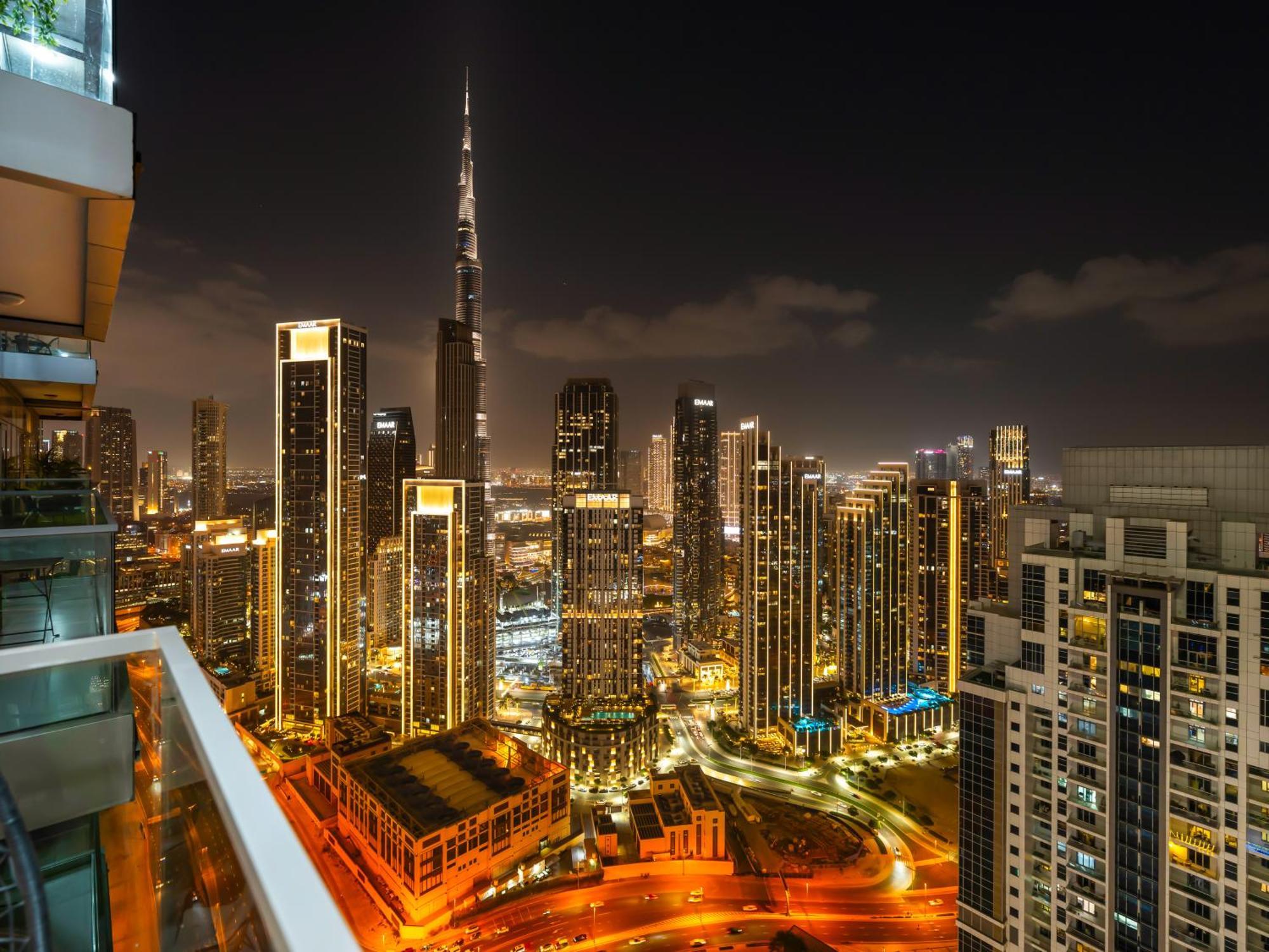 Wonderfulstay At Paramount - Highest Infinity Pool - Burj Khalifa View - Brand New Luxury * Dubai