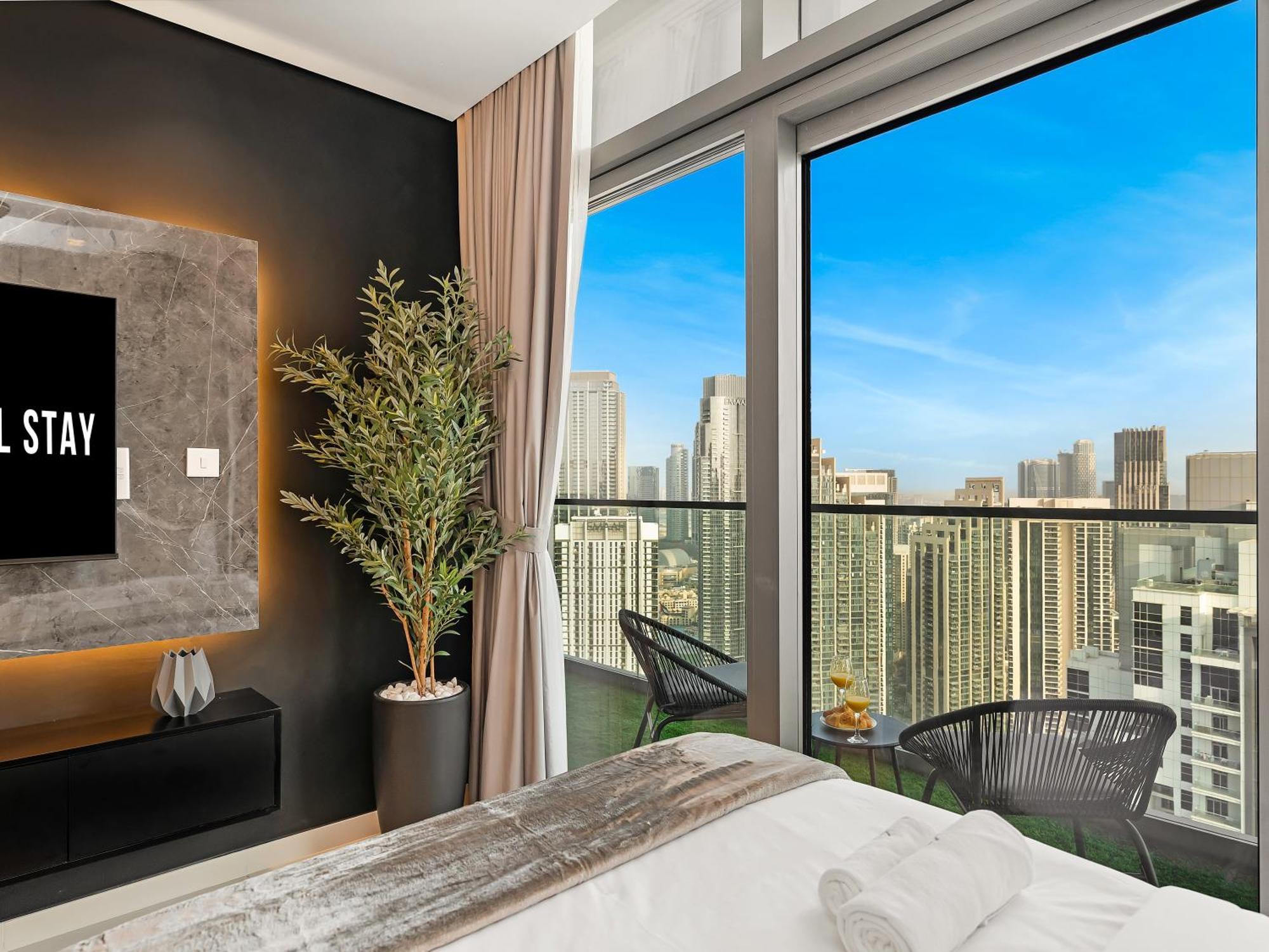 Apartment Wonderfulstay At Paramount - Highest Infinity Pool - Burj Khalifa View - Brand New Luxury *