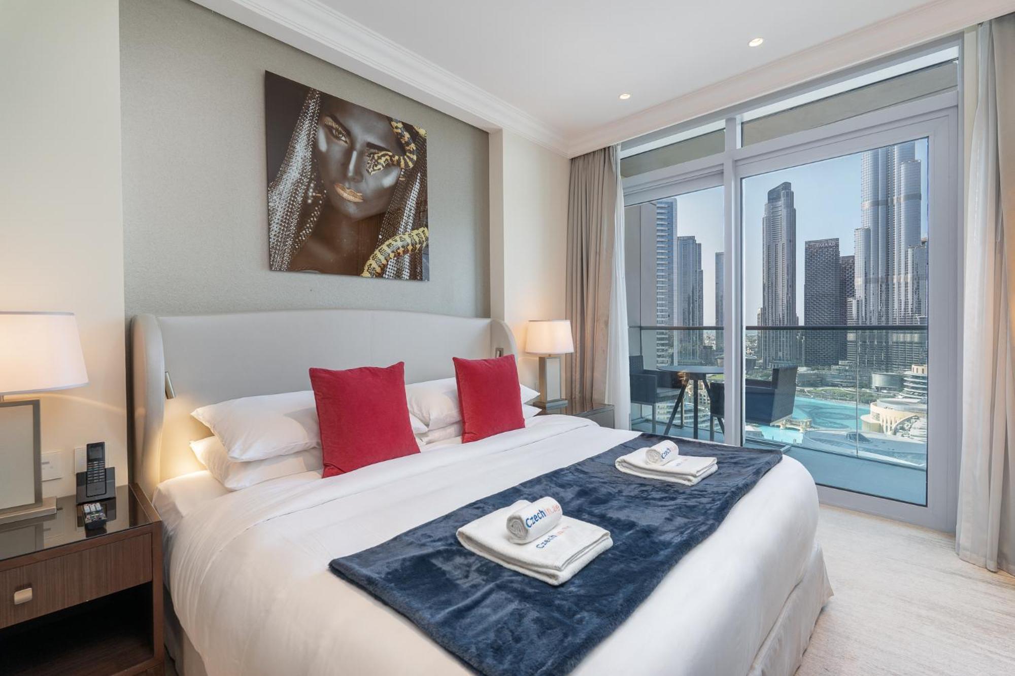 Downtown Elegance - 1br With Unmatched Burj Khalifa Views Apartment *