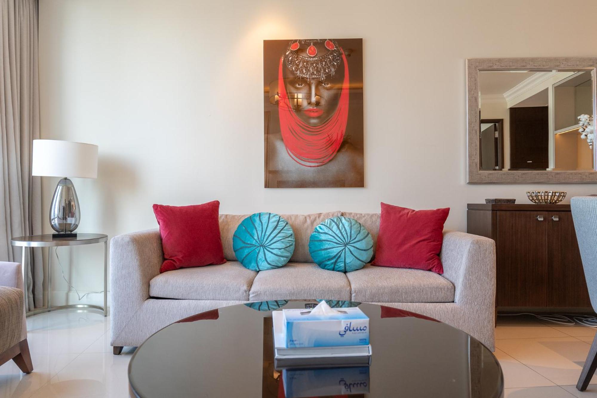 Downtown Elegance - 1br With Unmatched Burj Khalifa Views Apartment *