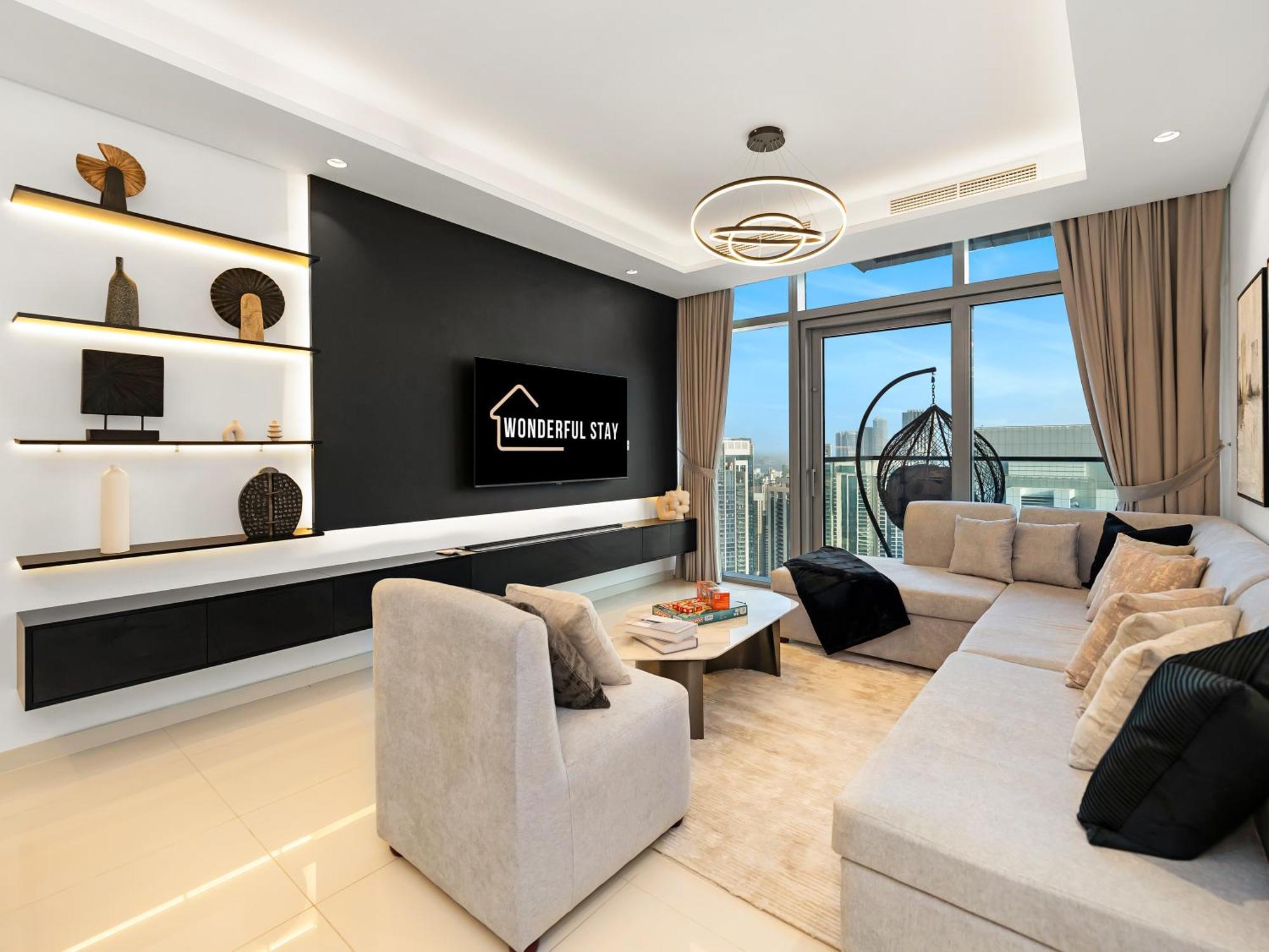 Wonderfulstay At Paramount - Highest Infinity Pool - Burj Khalifa View - Brand New Luxury * Dubai