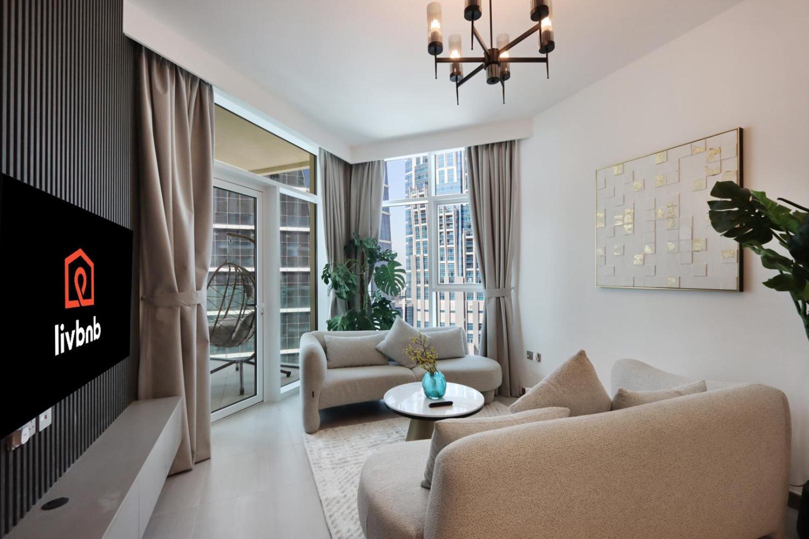 Livbnb- High-end 2br With Canal View Apartment Dubai