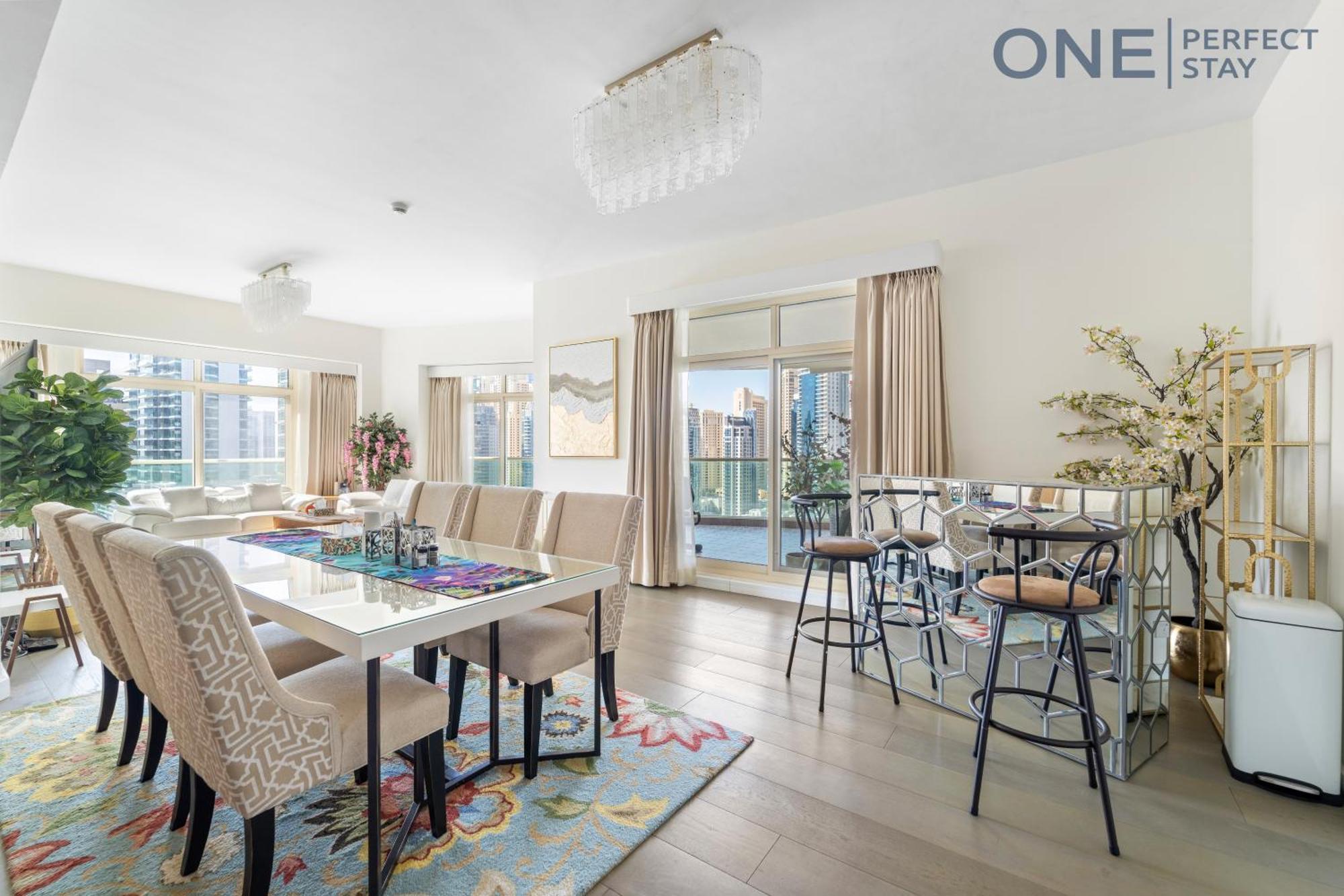 Amazing 3br With Maid In Marina With Pool & Gym Apartment *