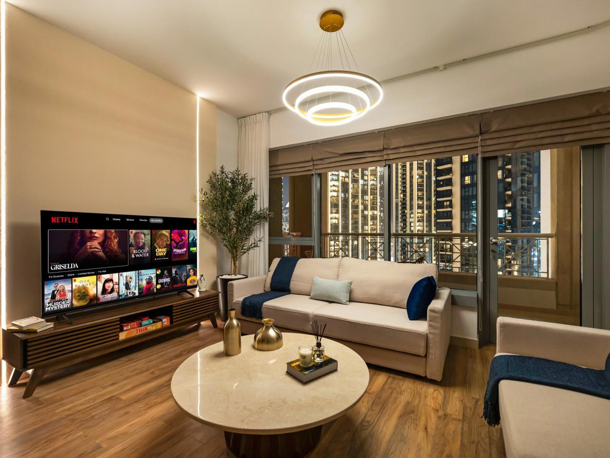 3br With Gaming Lounge, Burj Khalifa, Fountain View Apartment