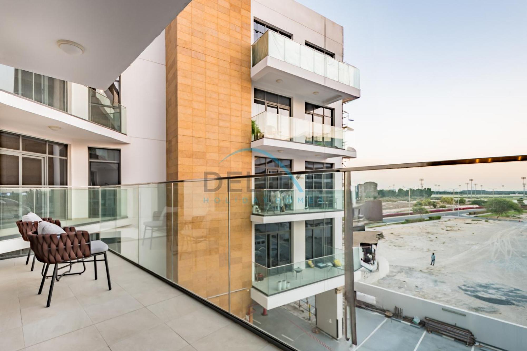 Apartment Contemporary 2br In Azizi Park Avenue, Nad Al Sheba By Deluxe Homes Dubai