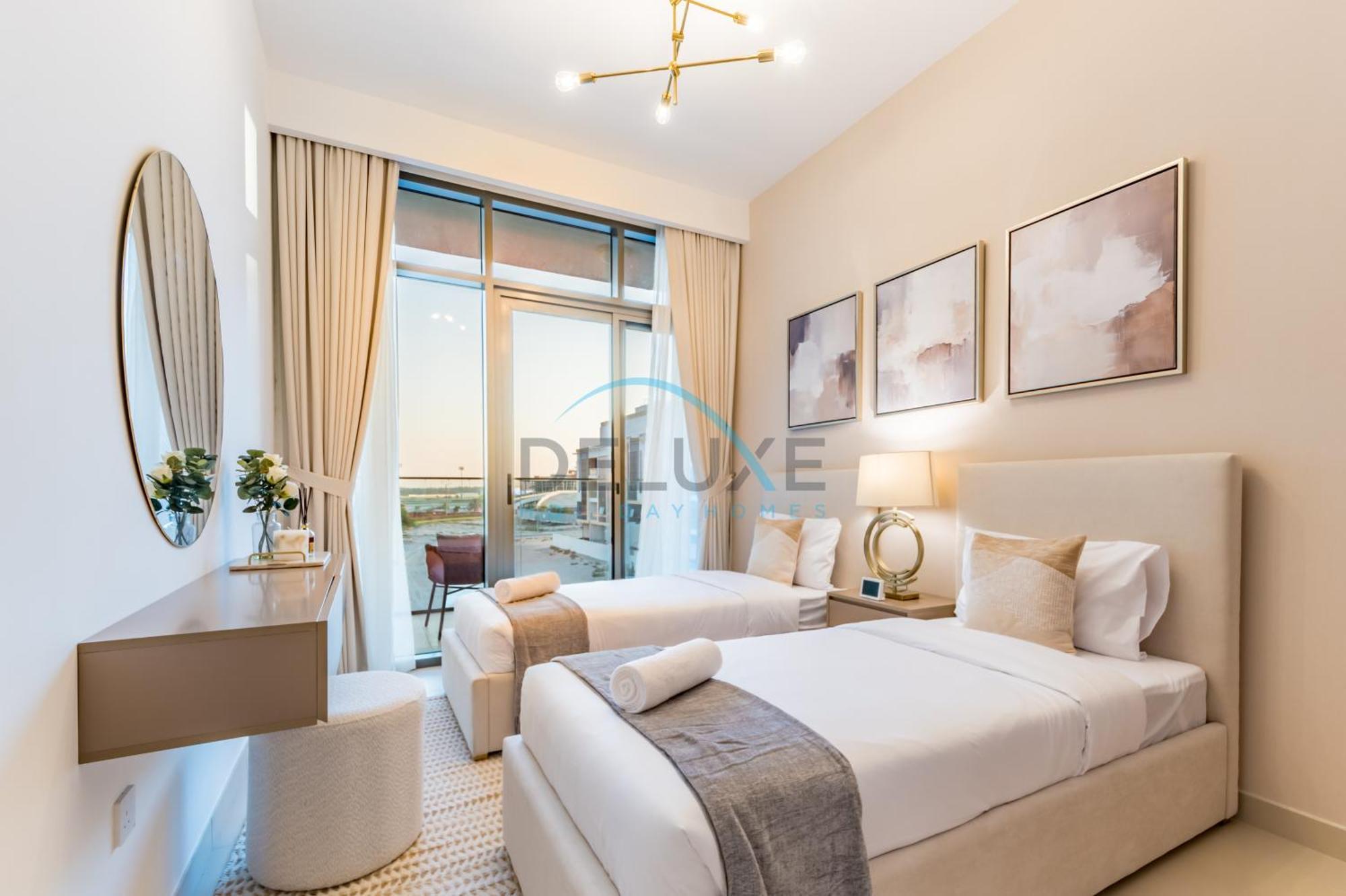 Apartment Contemporary 2br In Azizi Park Avenue, Nad Al Sheba By Deluxe Homes *