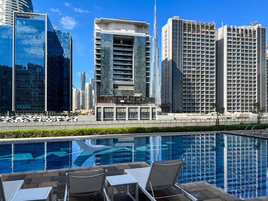 Japandxb Burj Khalifa View - 4min Mall Apartment Dubai