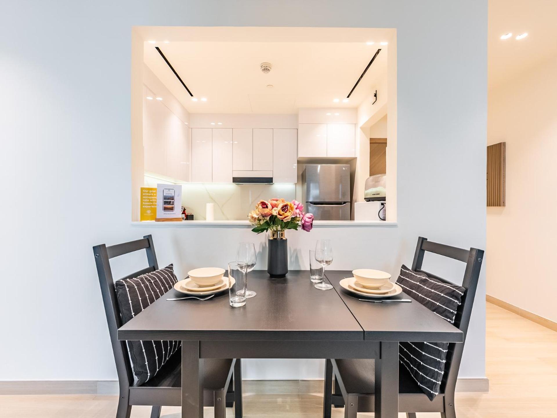 Modern Retreat In Unique Building In Jvc Dubai