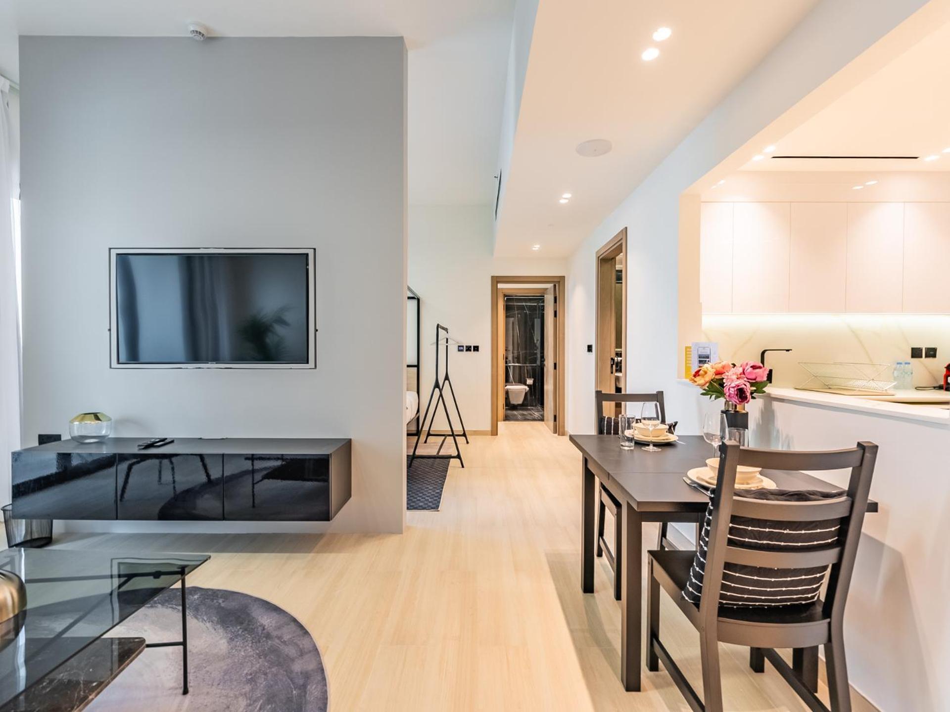 Modern Retreat In Unique Building In Jvc Apartment Dubai