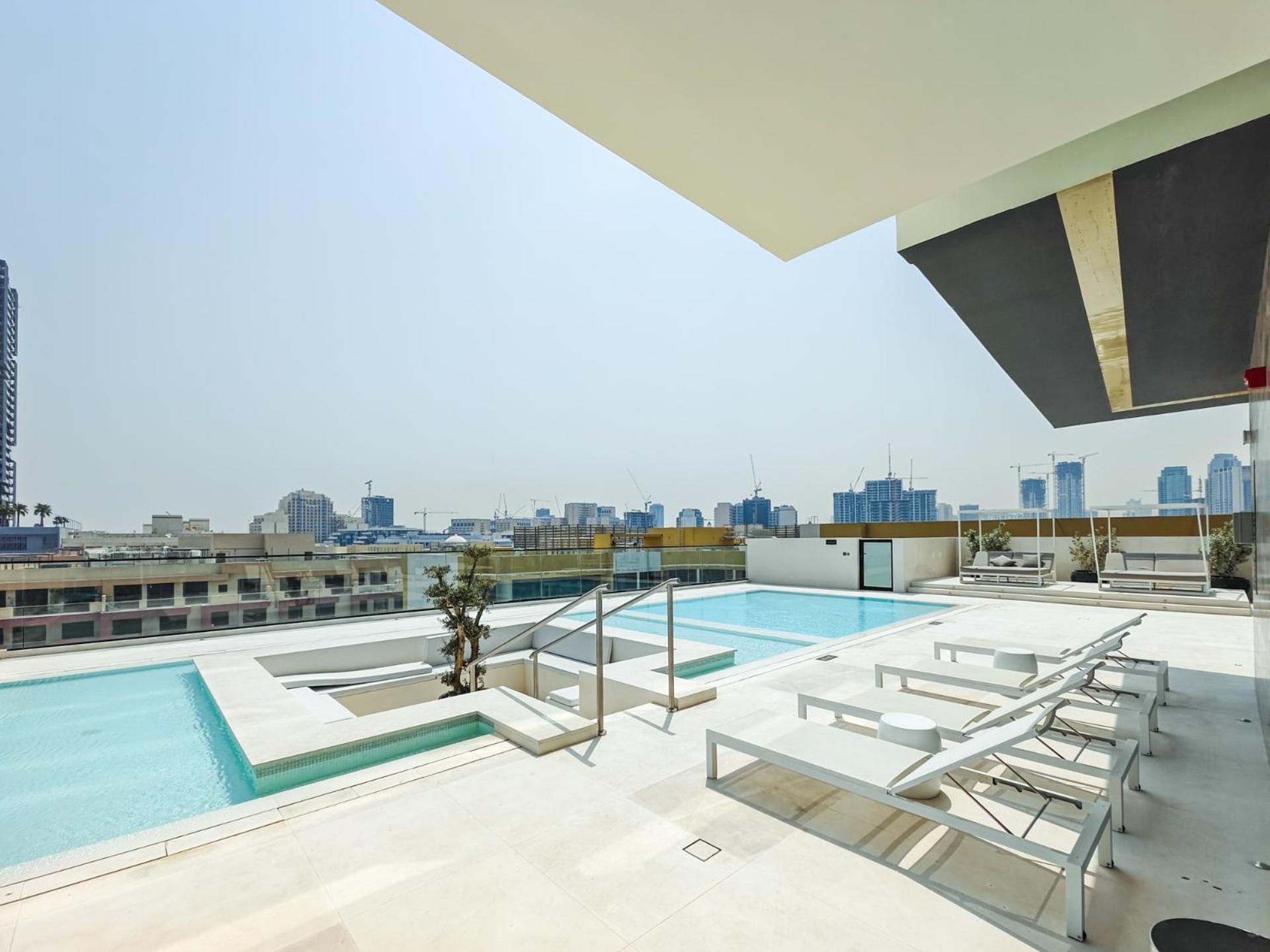 Apartment Modern Retreat In Unique Building In Jvc