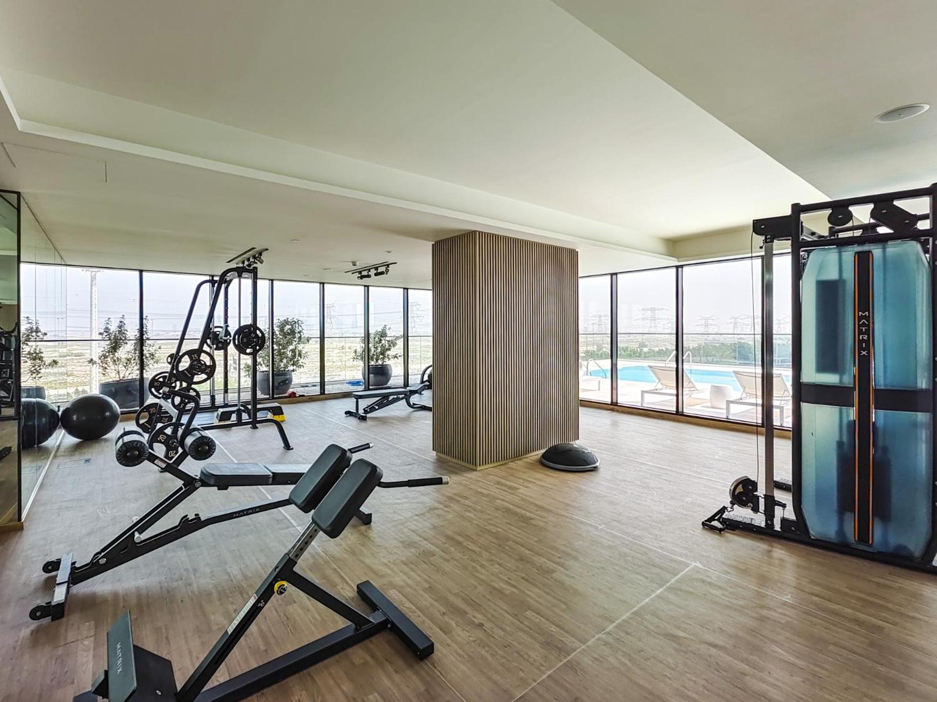 Apartment Modern Retreat In Unique Building In Jvc Dubai