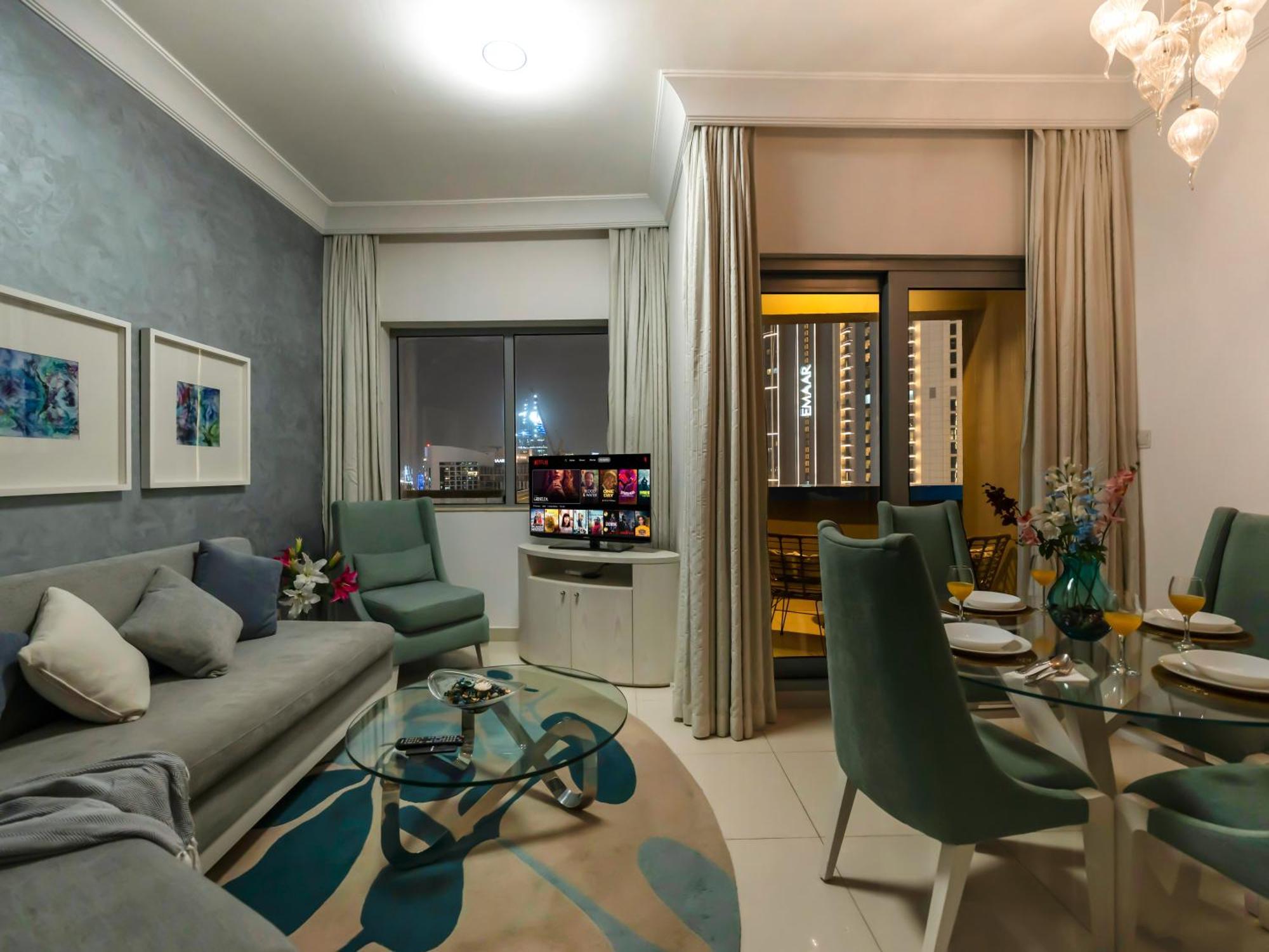 Apartment Luxury 1br Burj Khalifa Area Dubai
