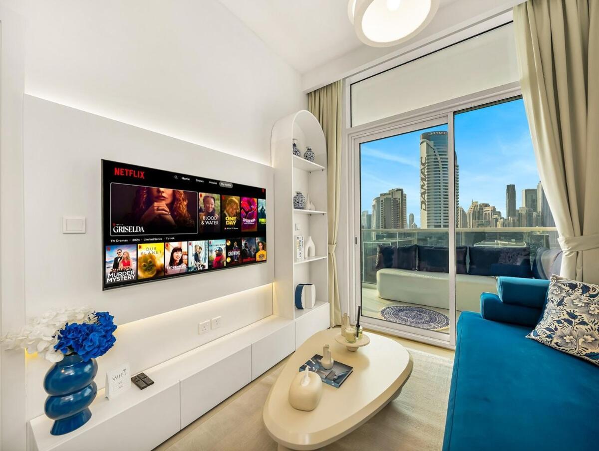Apartment New 1br With Full Burj Khalifa View, Floor, 5min Mall Dubai
