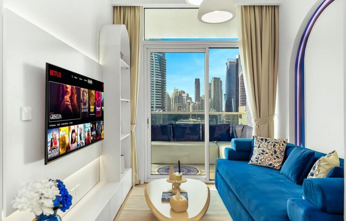 Apartment New 1br With Full Burj Khalifa View, Floor, 5min Mall