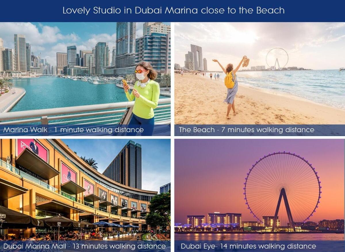 Lovely In Marina Near And Metro Z417 Apartment Dubai