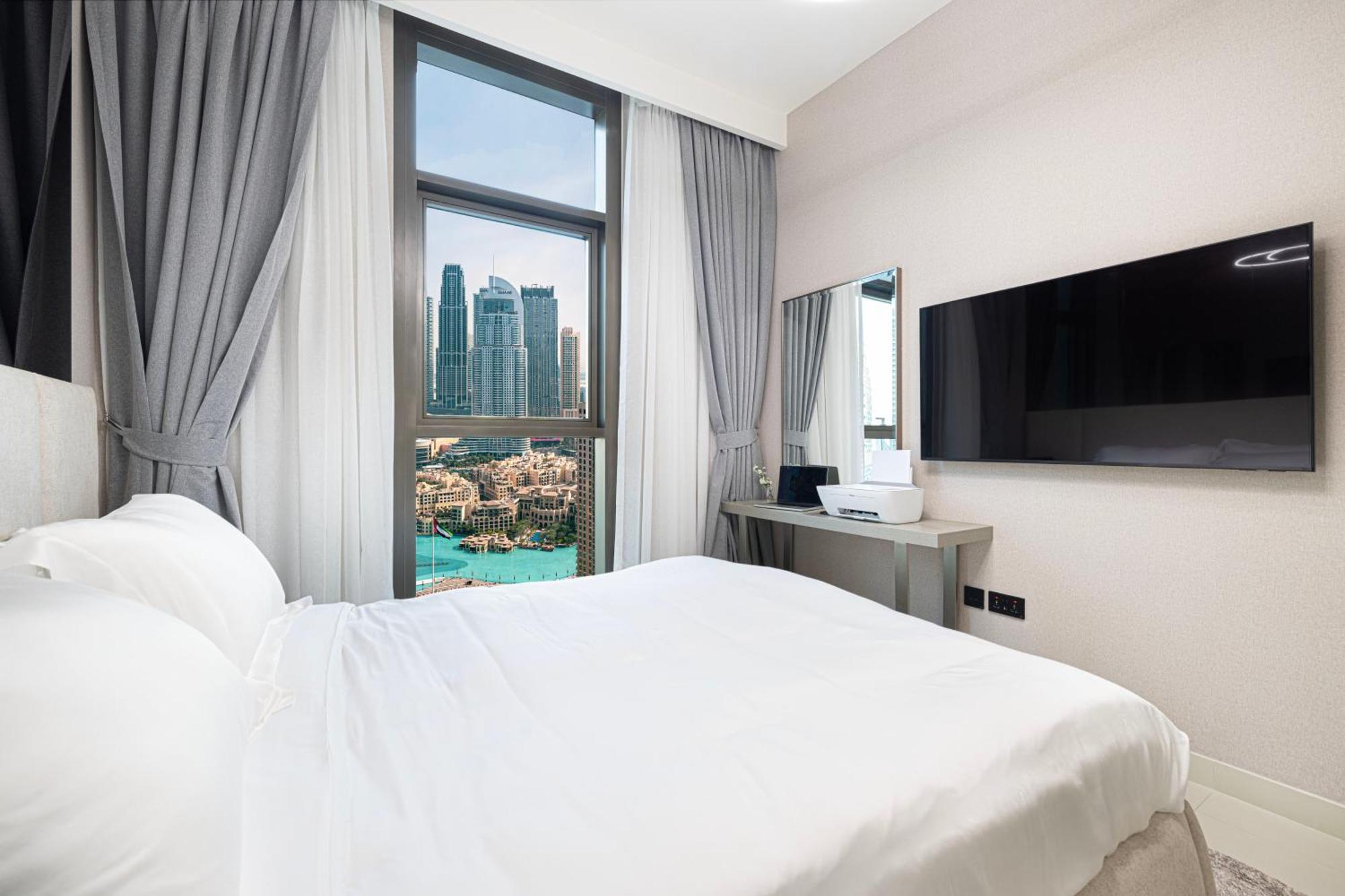 Apartment Luxury 4br Burj Khalifa View Mall