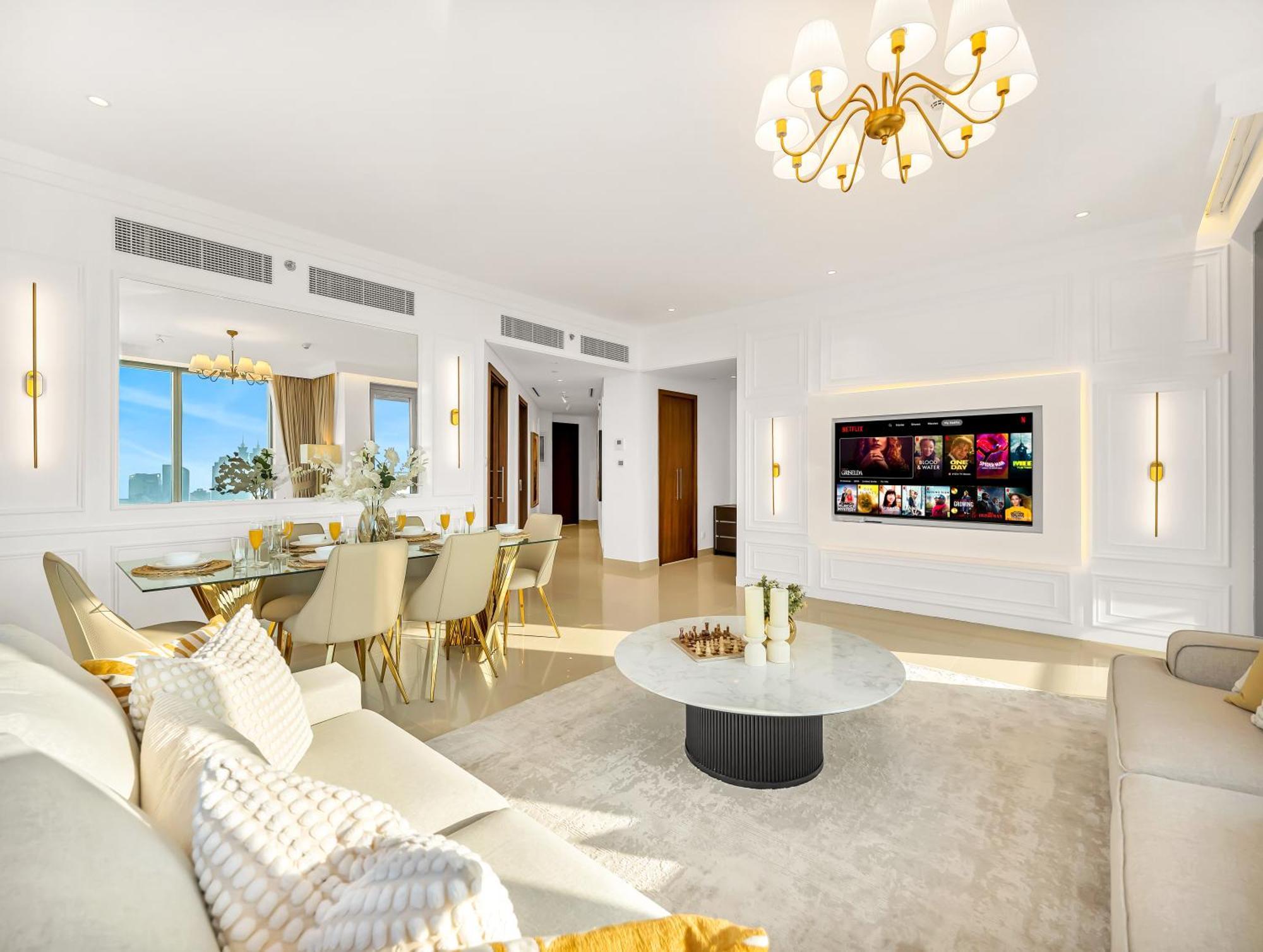 Apartment Stunning 2br-burj View -connected To Mall