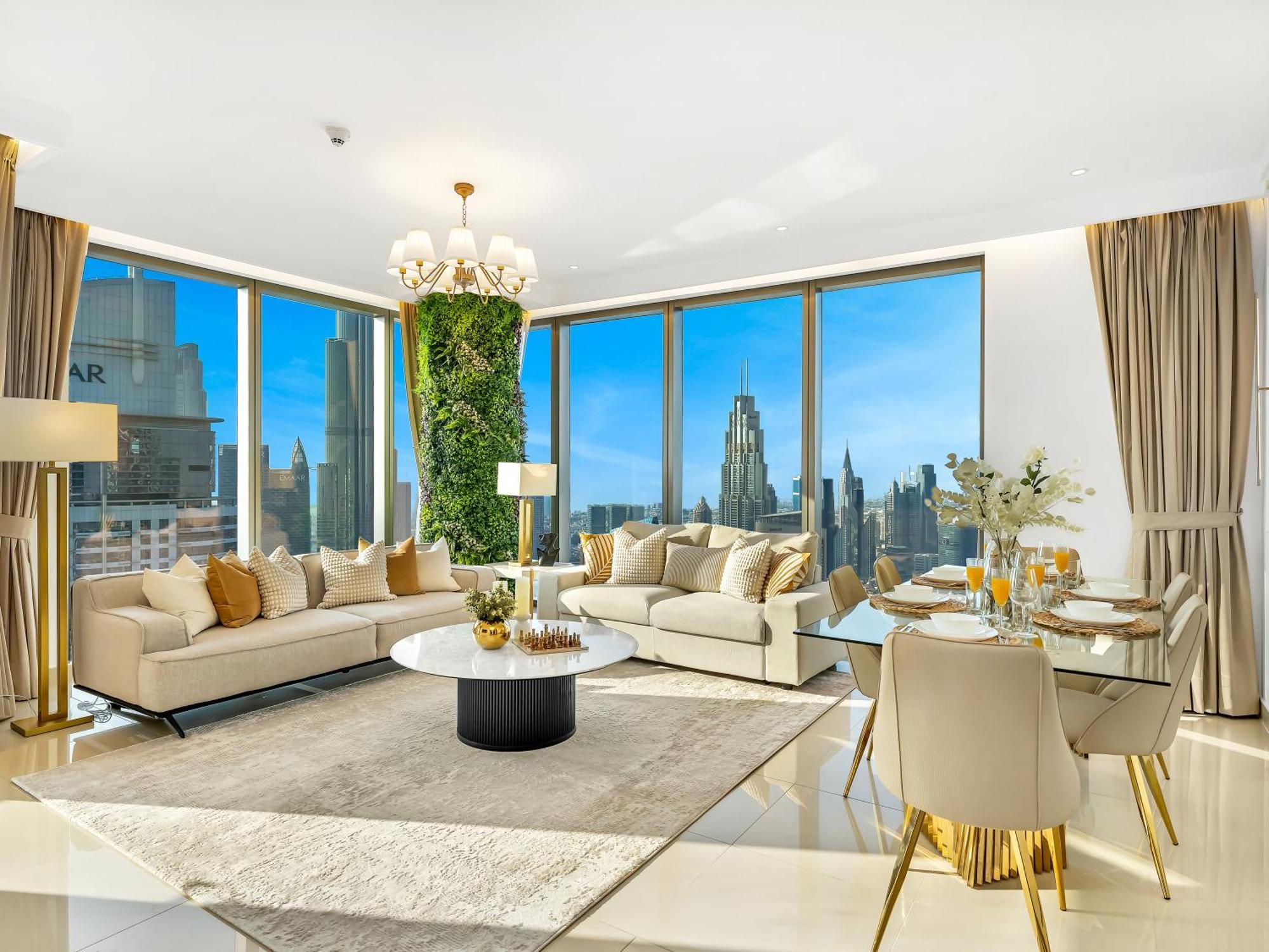 Apartment Stunning 2br-burj View -connected To Mall Dubai