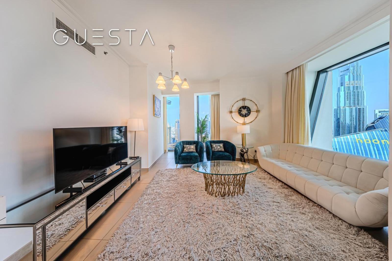 Apartment Burj Vista By Emaar - Burj Khalifa & Fountain Views, Downtown *
