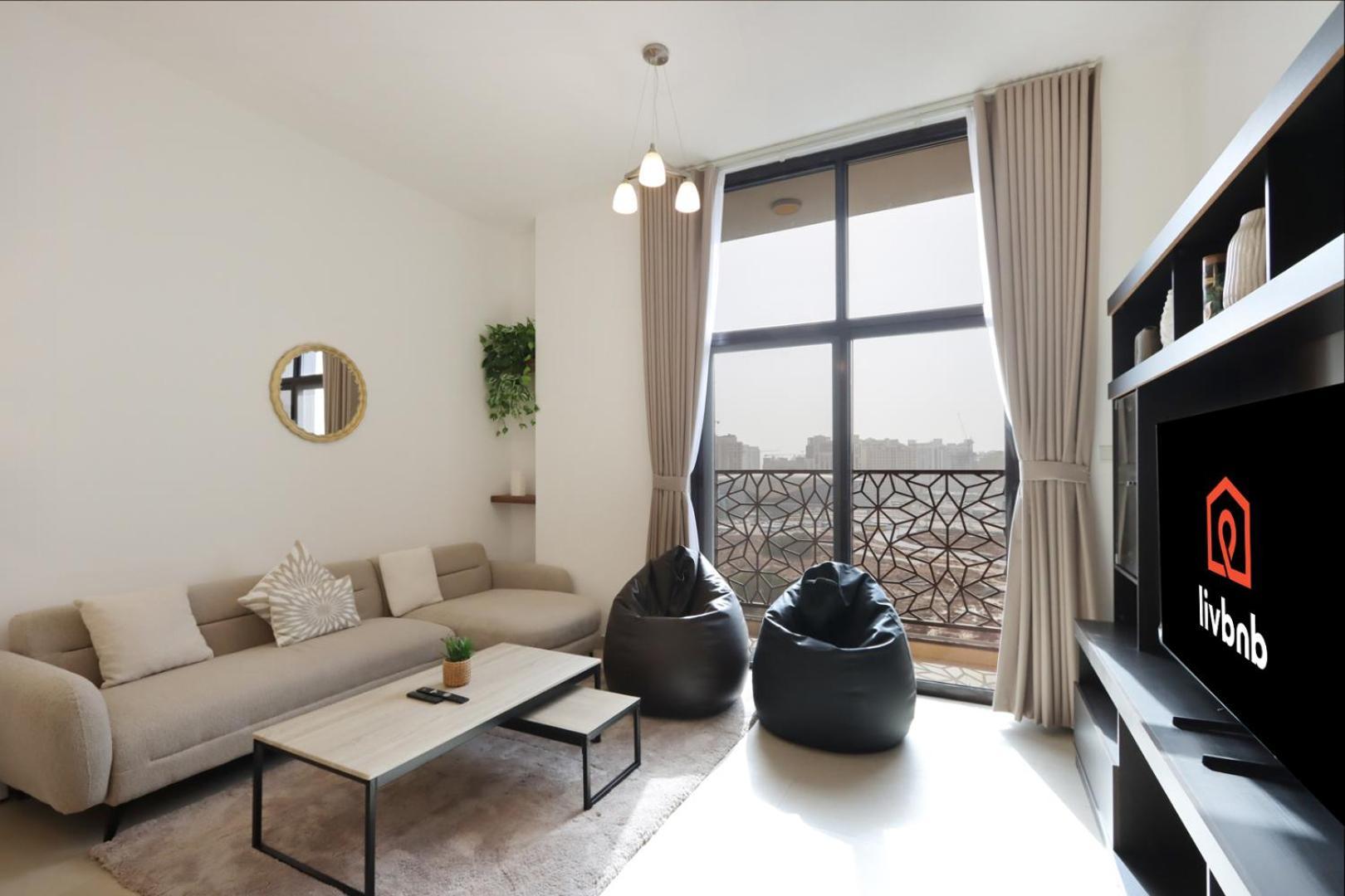Livbnb-2b With Skyline Views, Al Jaddaf