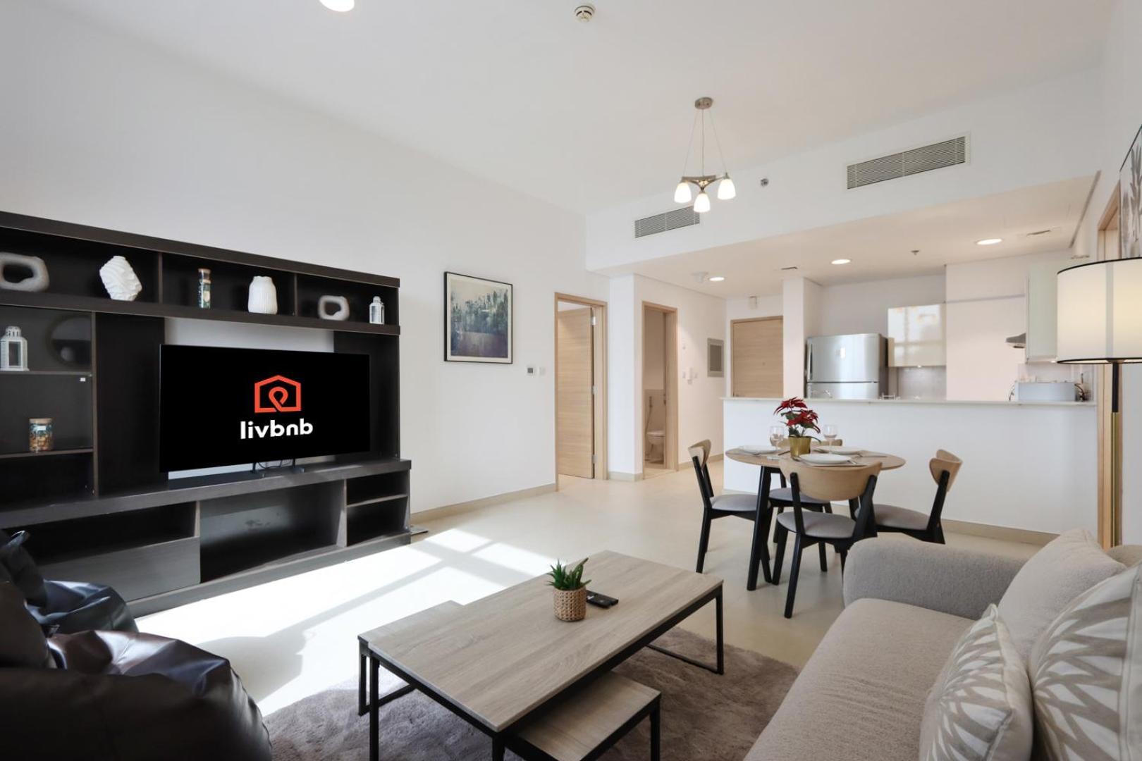 Apartment Livbnb-2b With Skyline Views, Al Jaddaf Dubai