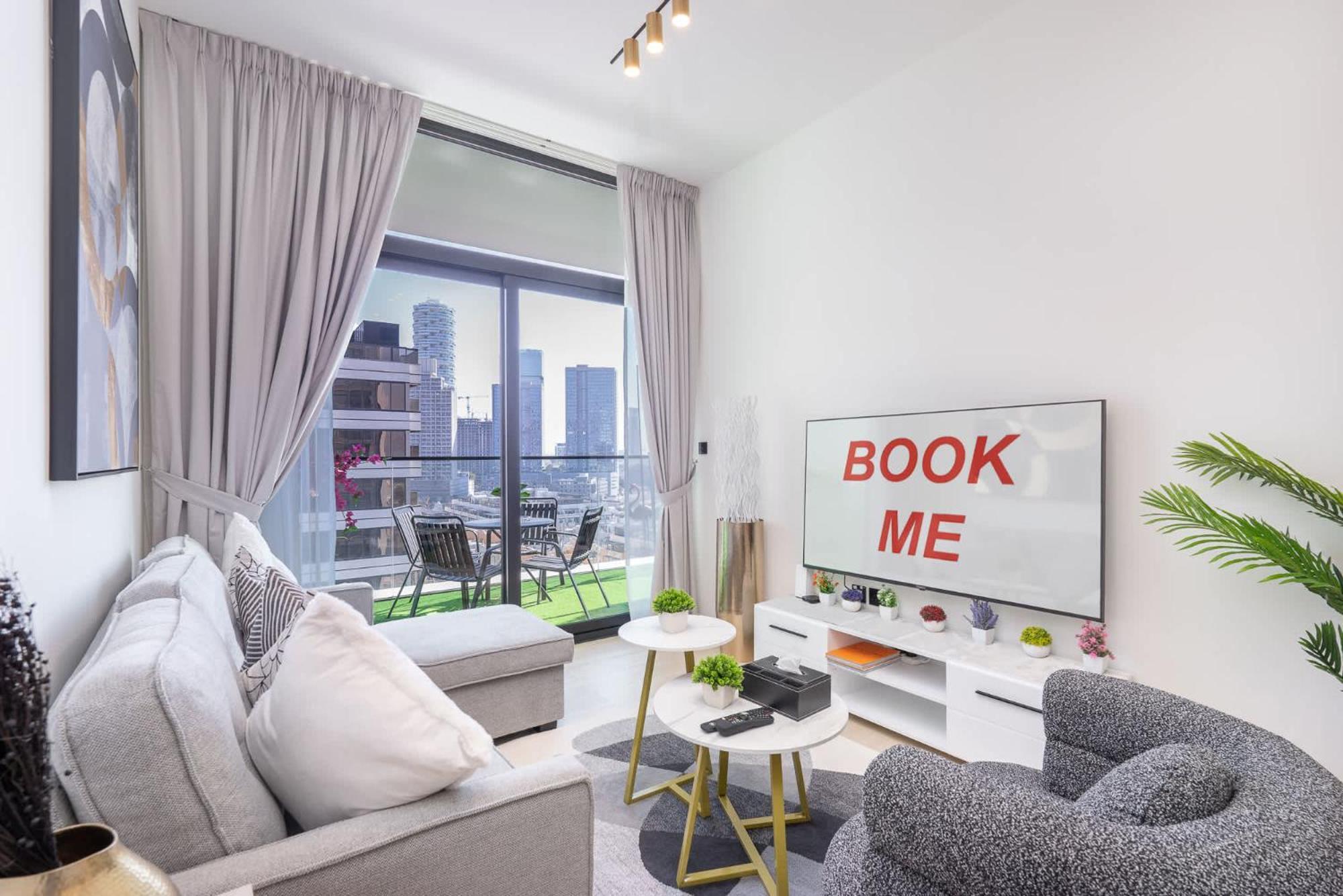 Finest 1 Bedroom In Binghatti Emerald Jvc Apartment *