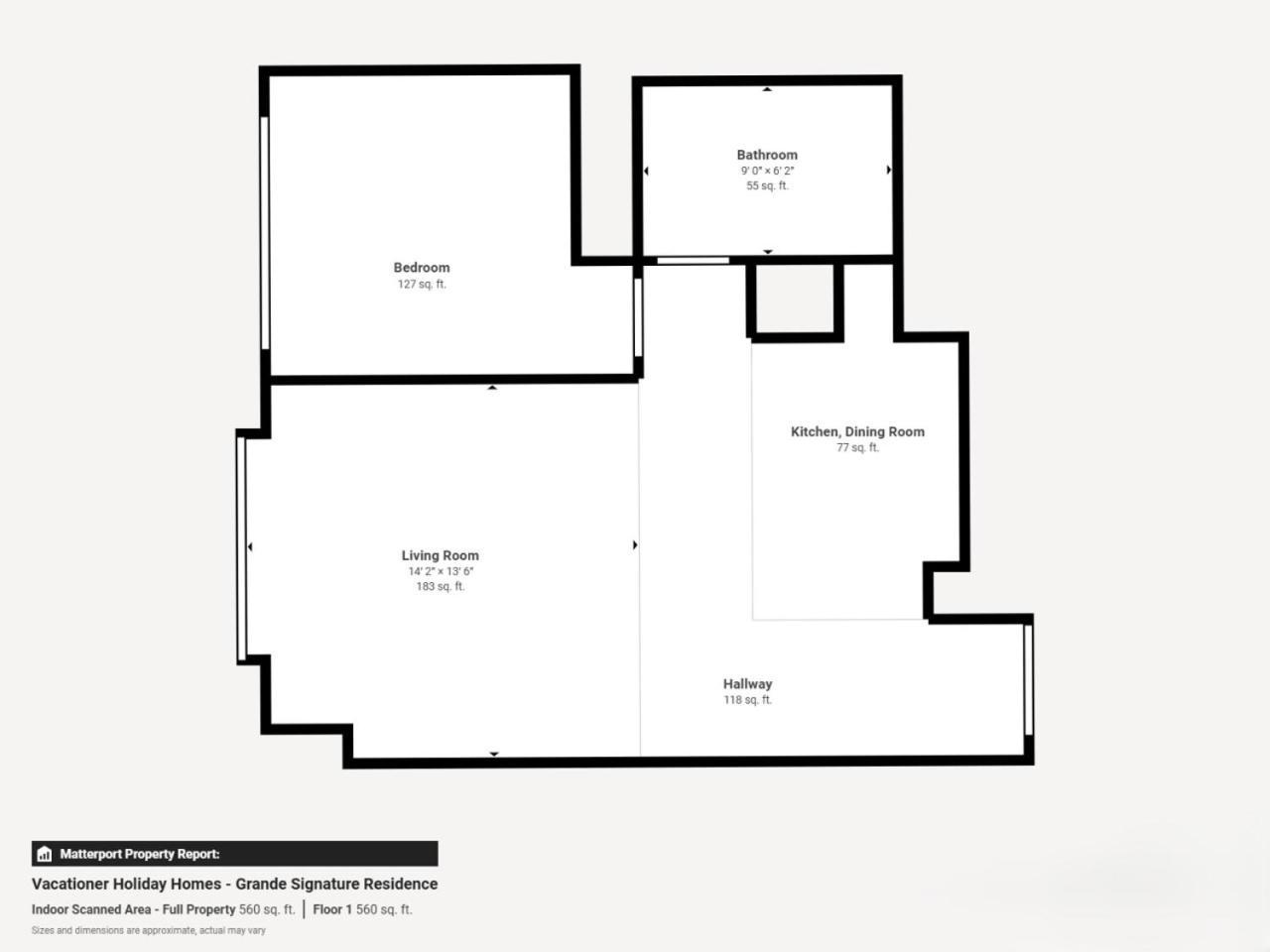 Apartment Grande - Contemporary One Bedroom