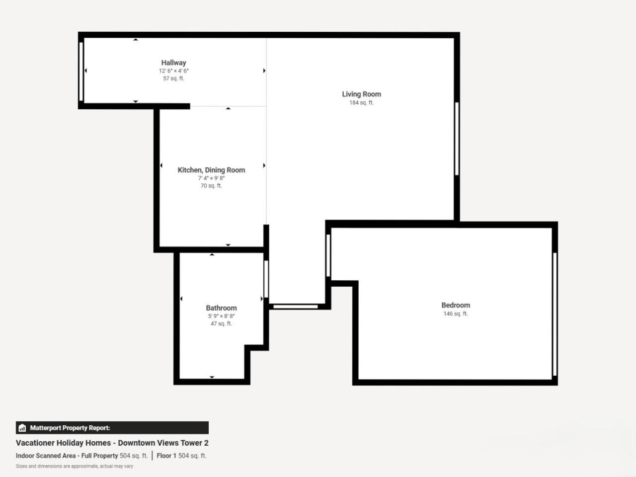 Downtown Views 2 - Vibrant One Bedroom In Downtown Apartment *