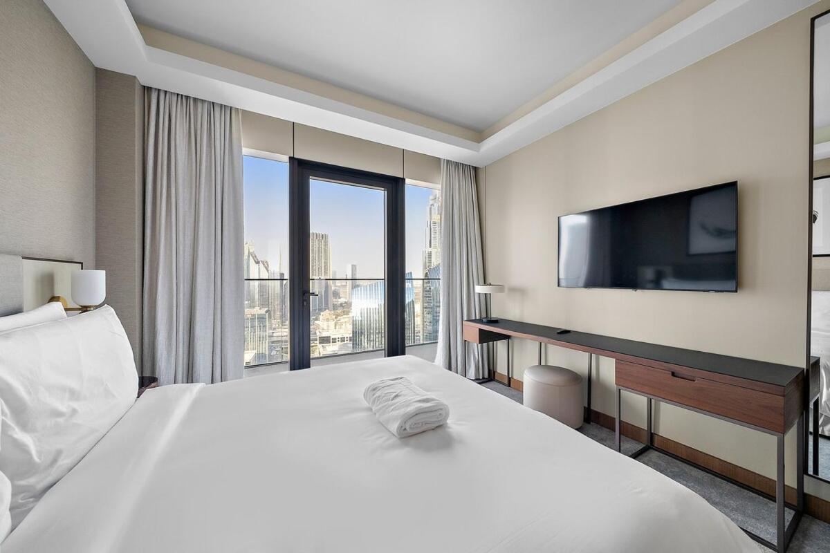 Apartment First Class 3br Burj Khalifa & Fountain View Dubai