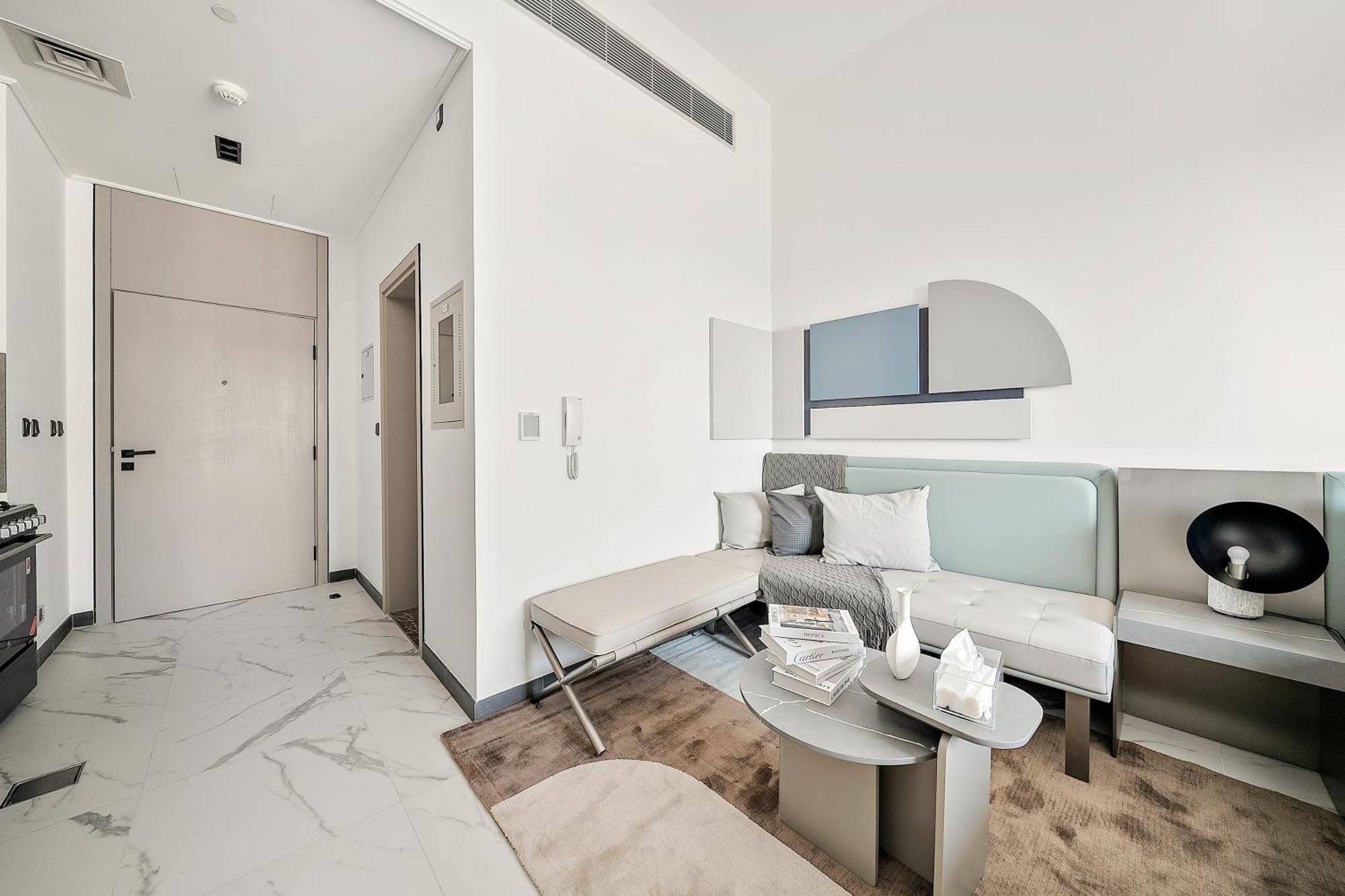 Apartment Bright In Mag Eye Dubai