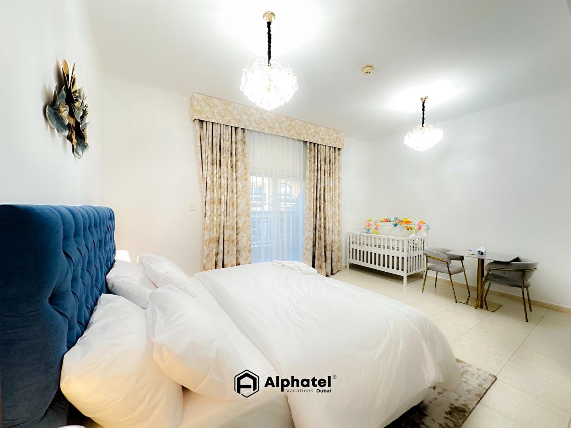 Elegant 3-bedroom In Jvc - - Ideal For Modern Lifestyles - By Alphatel Vacations Guest house Dubai