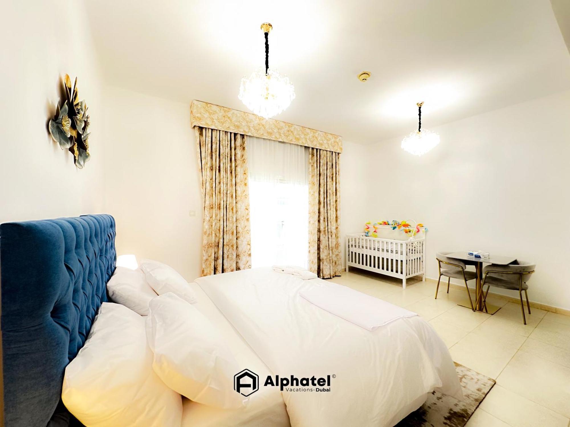 Elegant 3-bedroom In Jvc - - Ideal For Modern Lifestyles - By Alphatel Vacations Dubai