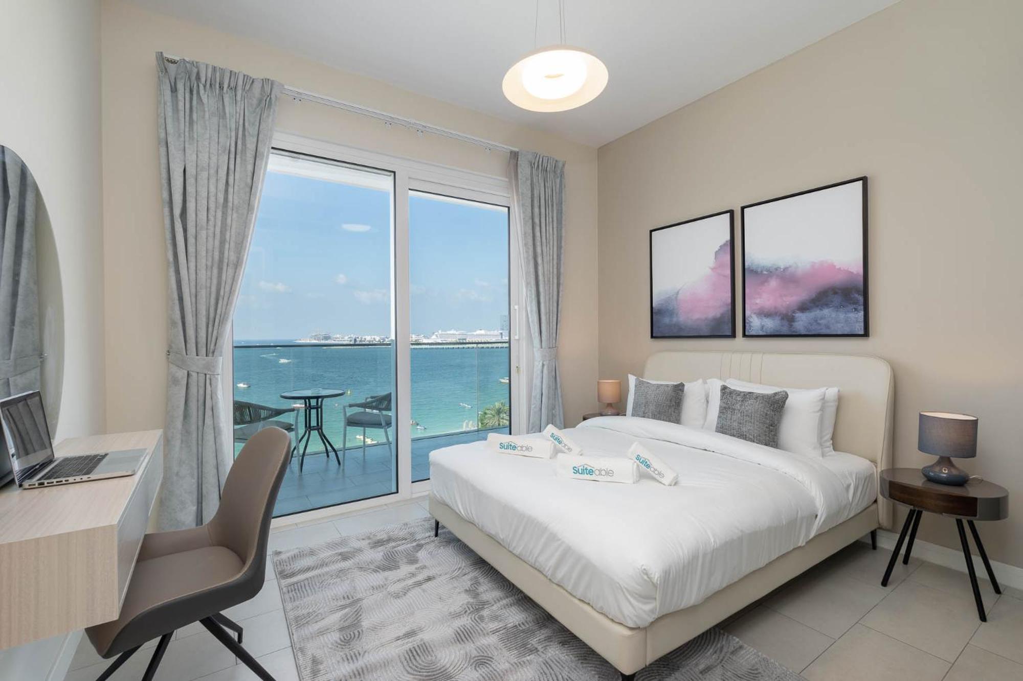 Beautiful 2 Bedroom Sea Views At La Vie Jbr Apartment *