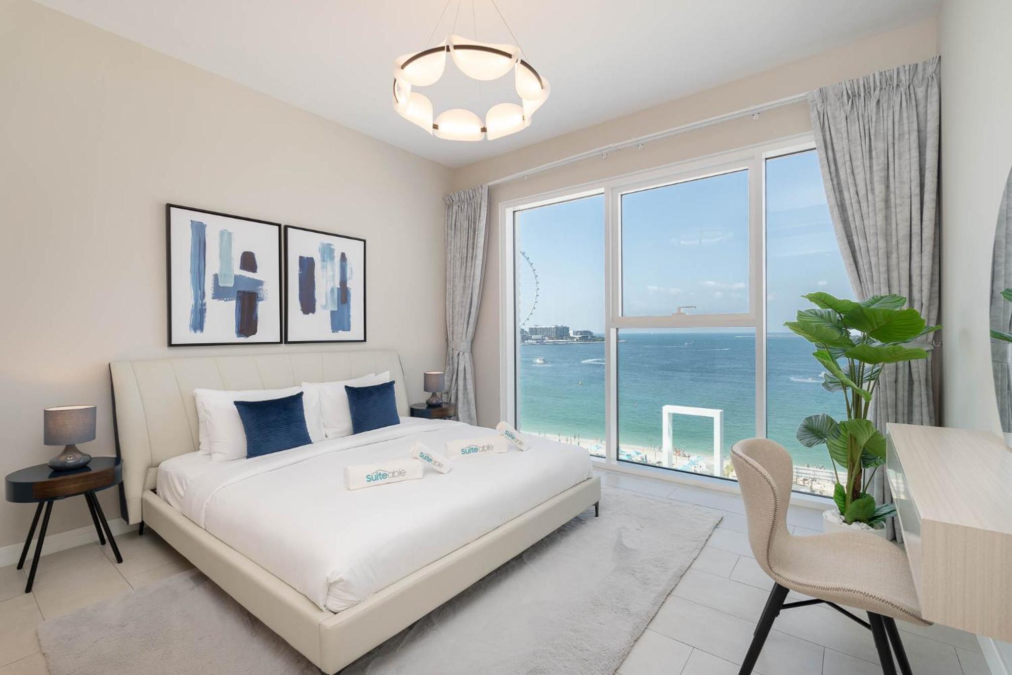 Beautiful 2 Bedroom Sea Views At La Vie Jbr *