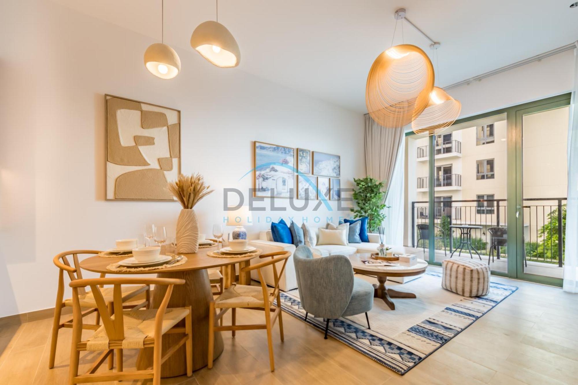 Apartment Charming 2br In La Sirene Building 2, Jumeirah By Deluxe Homes Dubai